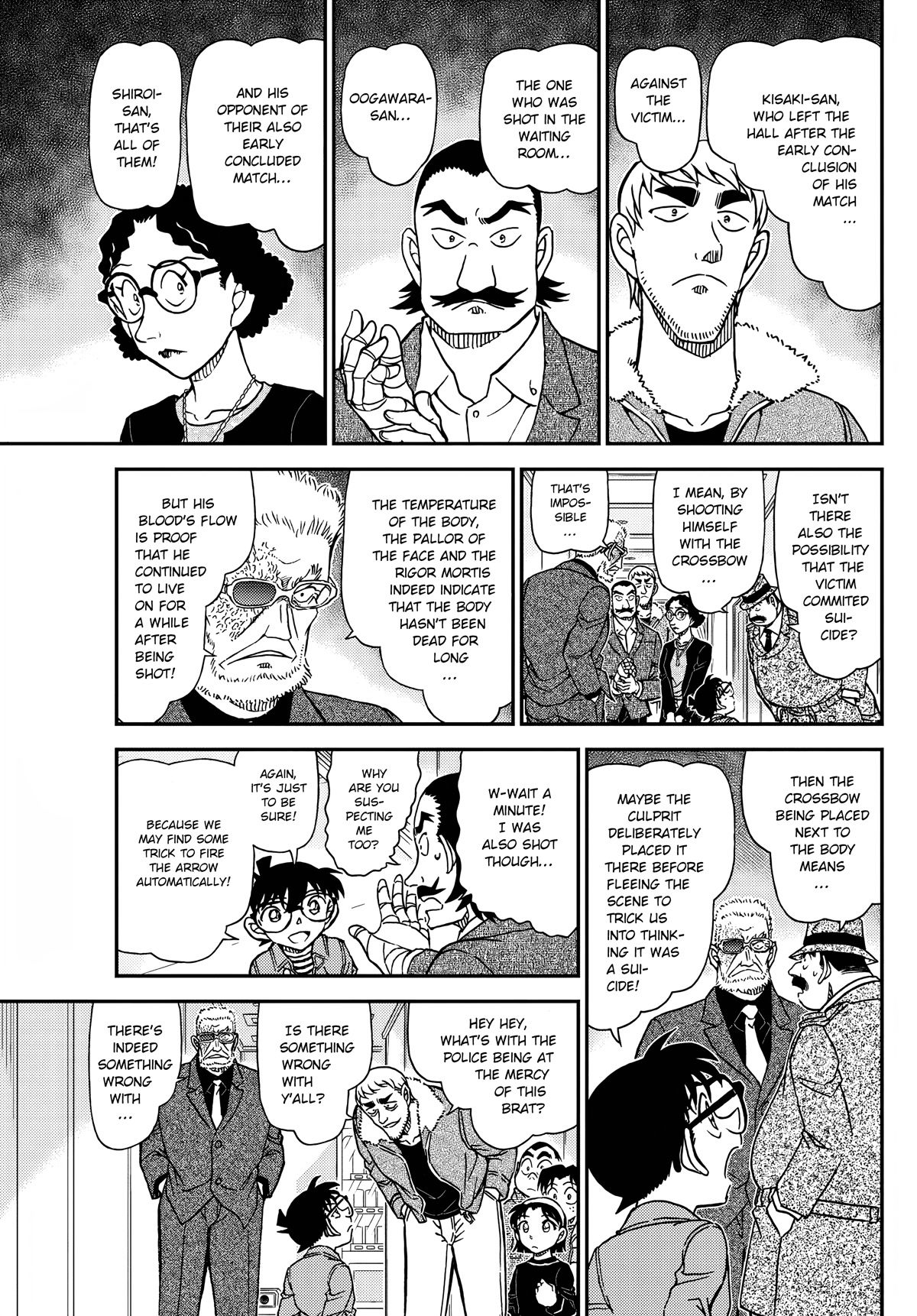 Detective Conan Chapter 1104 page 8 - Chapter 1104: The Blood-Stained Knight
