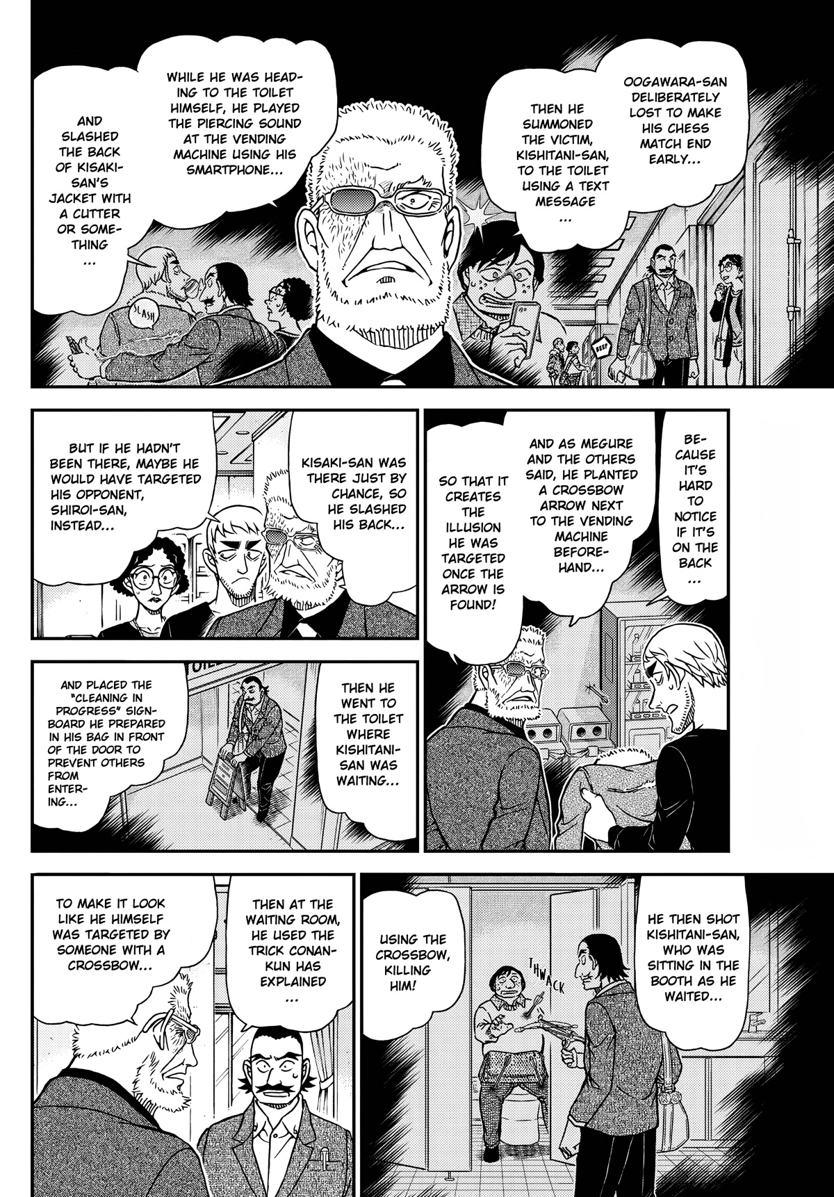 Detective Conan Chapter 1105 page 10 - Chapter 1105: Tears of Defeat