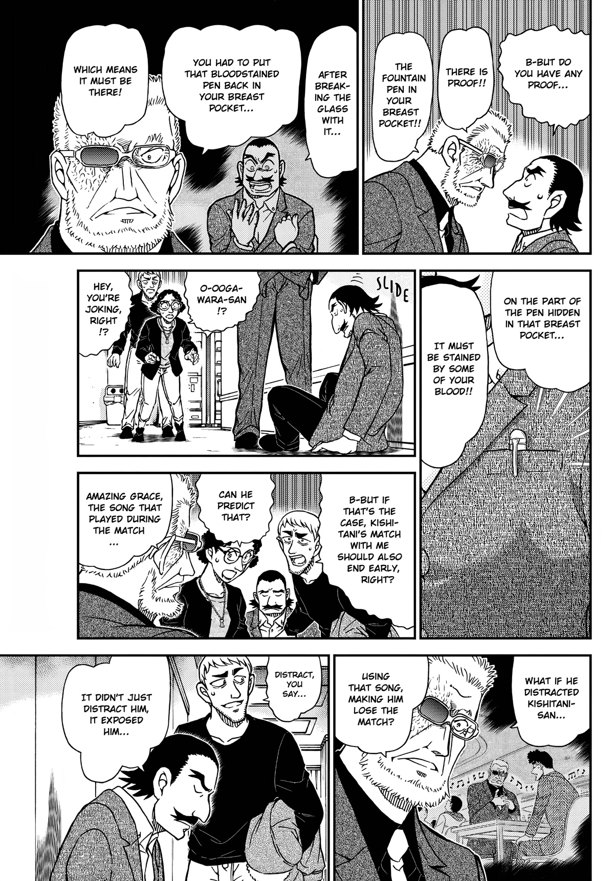 Detective Conan Chapter 1105 page 11 - Chapter 1105: Tears of Defeat