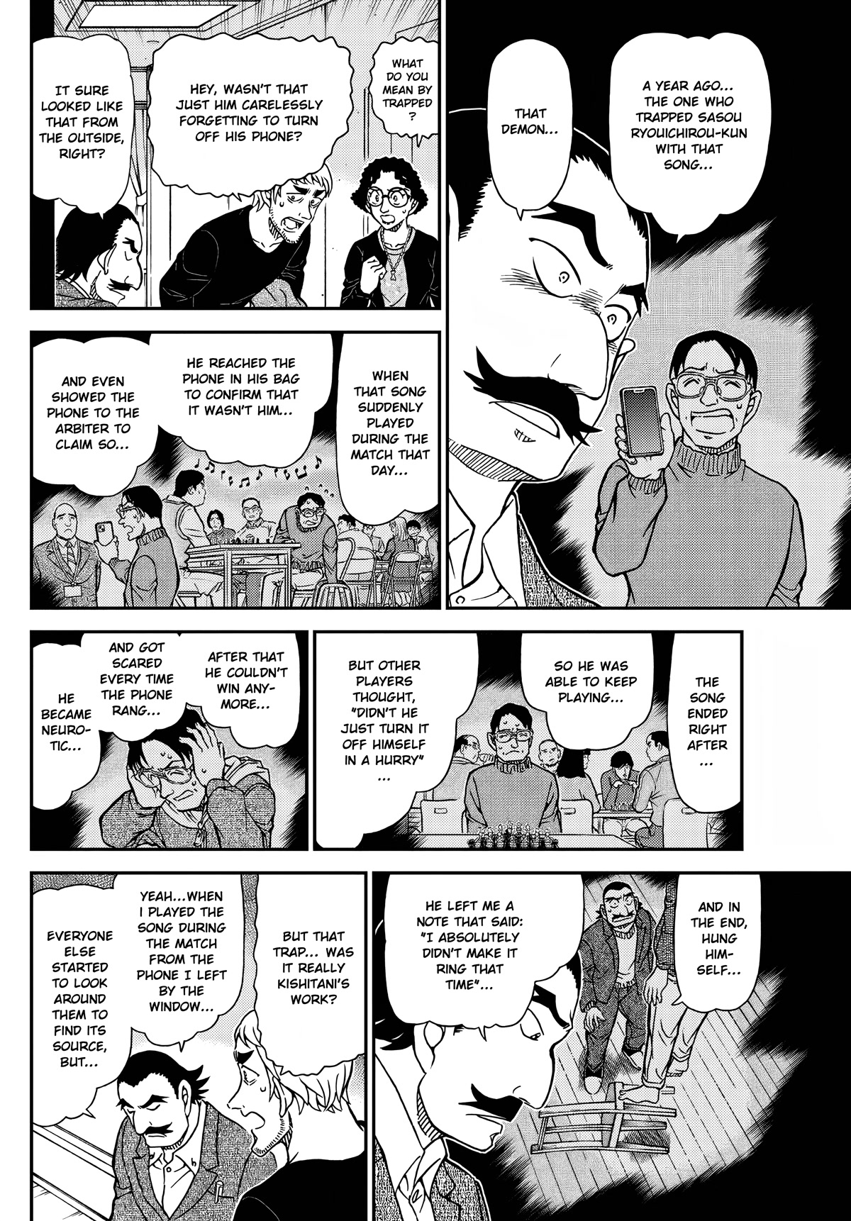 Detective Conan Chapter 1105 page 12 - Chapter 1105: Tears of Defeat