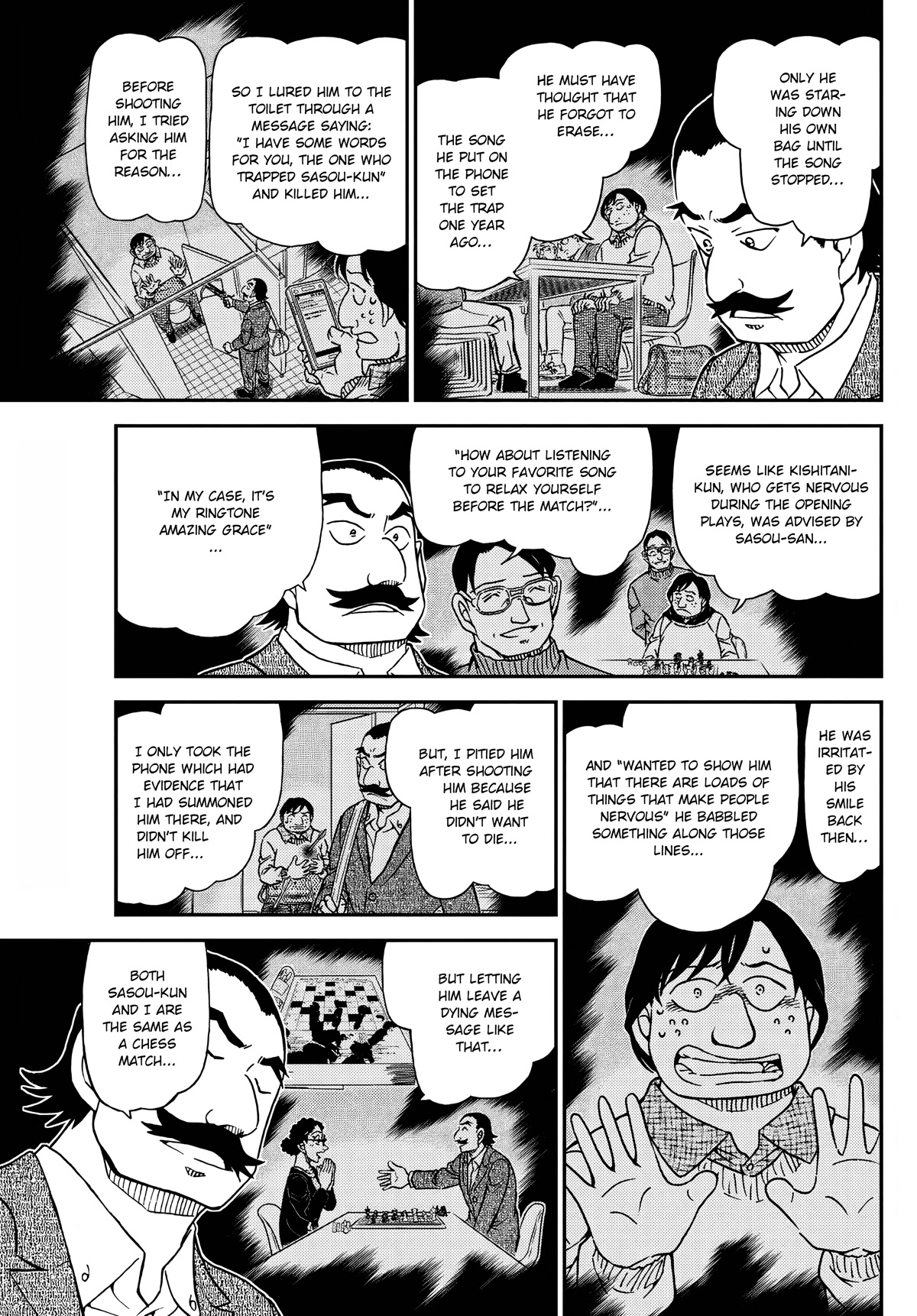 Detective Conan Chapter 1105 page 13 - Chapter 1105: Tears of Defeat