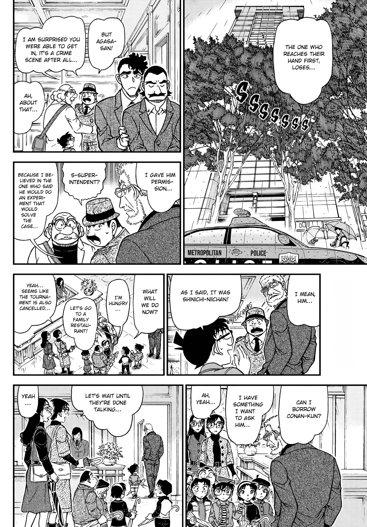 Detective Conan Chapter 1105 page 14 - Chapter 1105: Tears of Defeat
