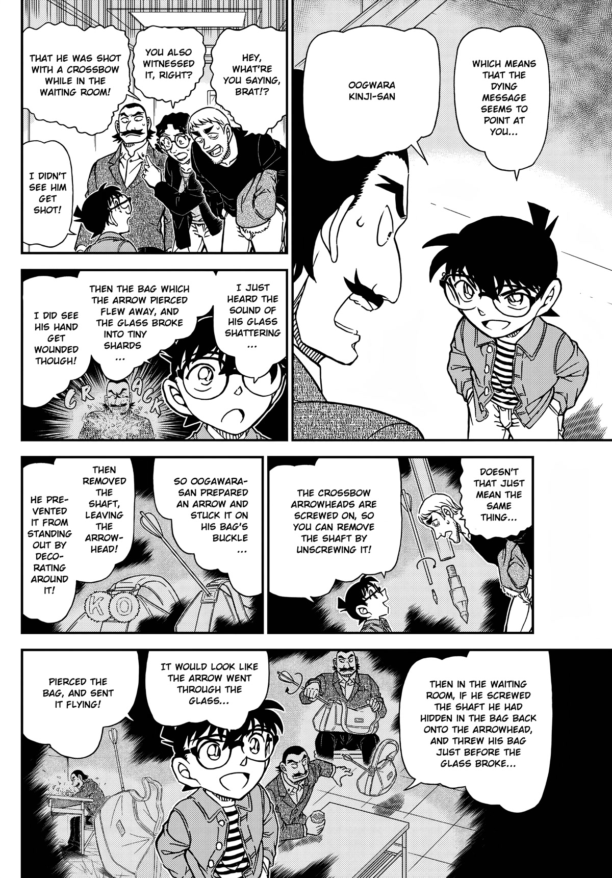 Detective Conan Chapter 1105 page 6 - Chapter 1105: Tears of Defeat