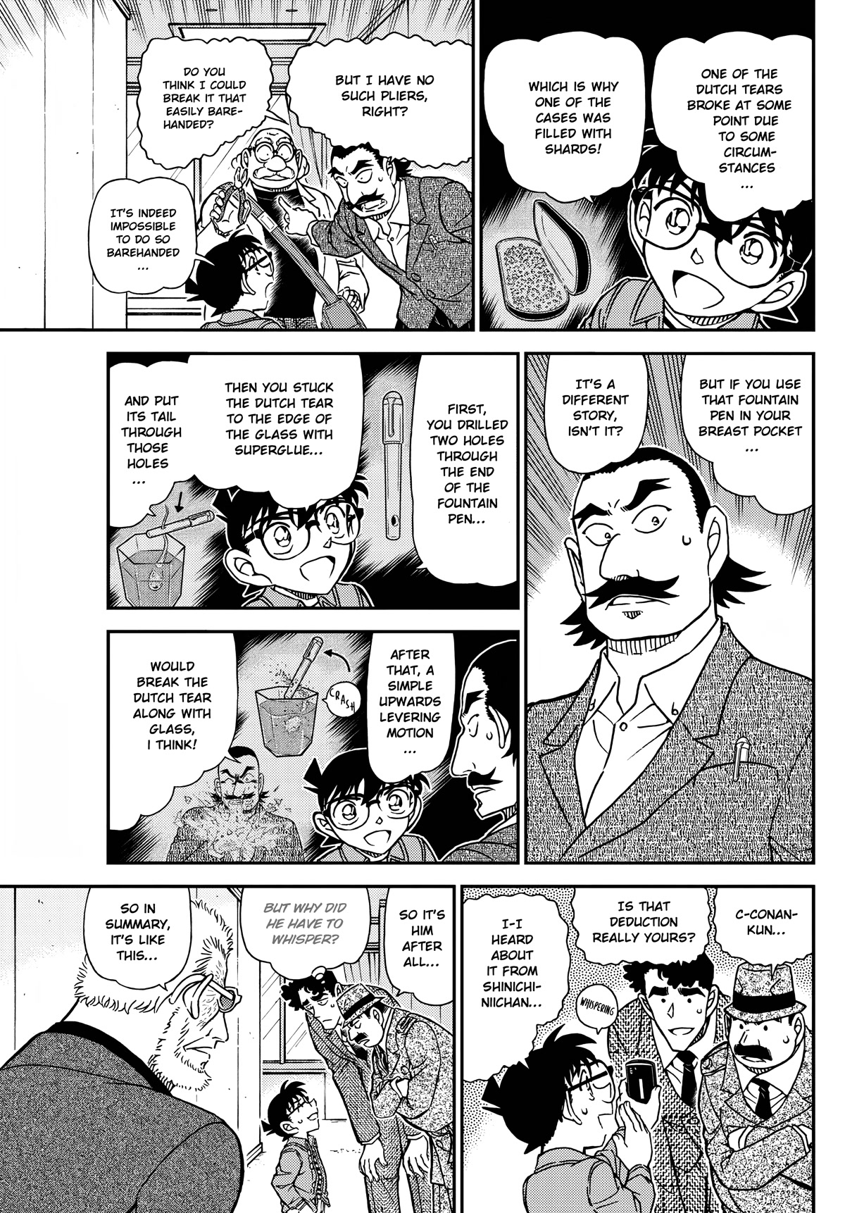 Detective Conan Chapter 1105 page 9 - Chapter 1105: Tears of Defeat