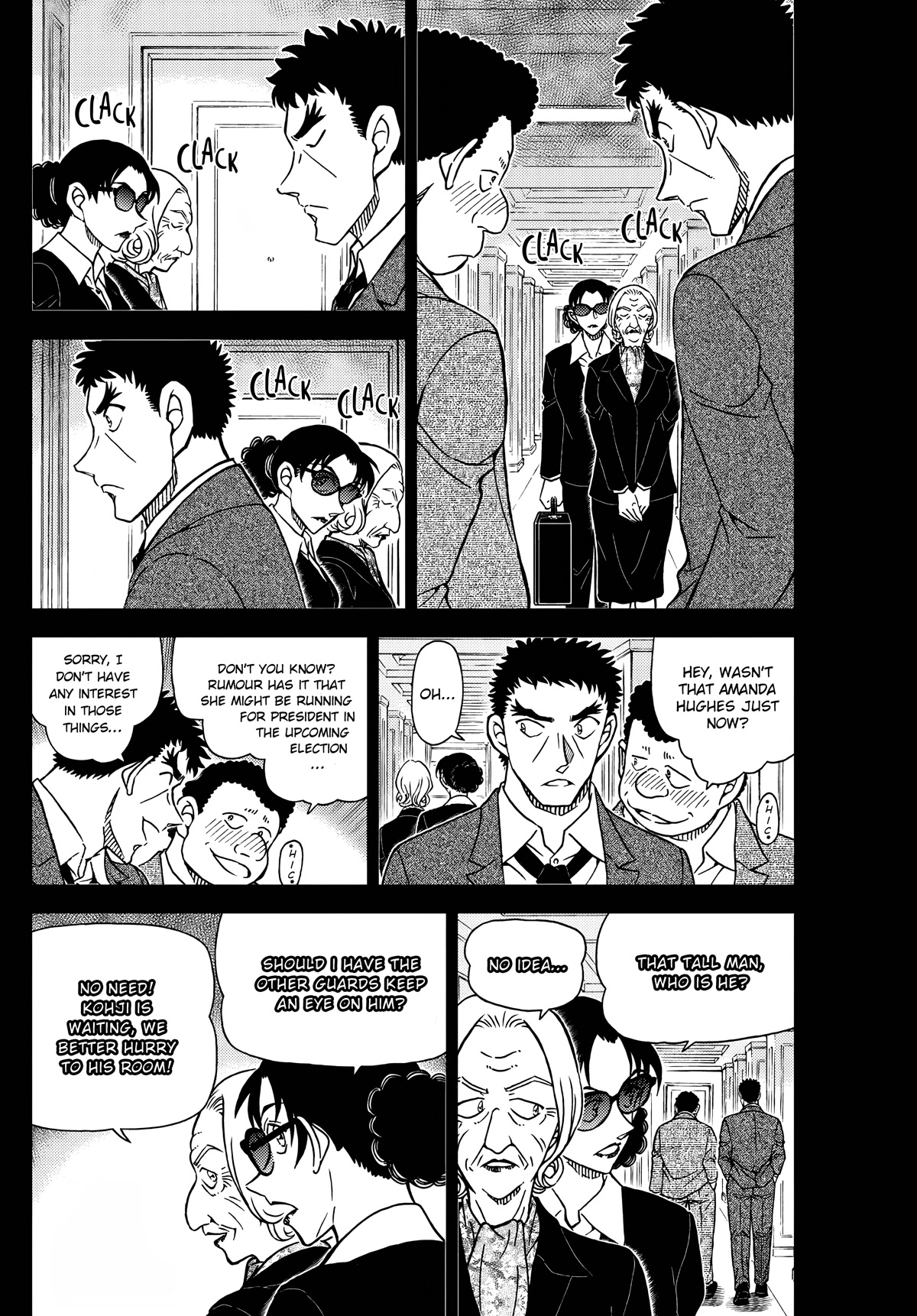 Detective Conan Chapter 1106 page 4 - Chapter 1106: The Sharp-eyed Devil