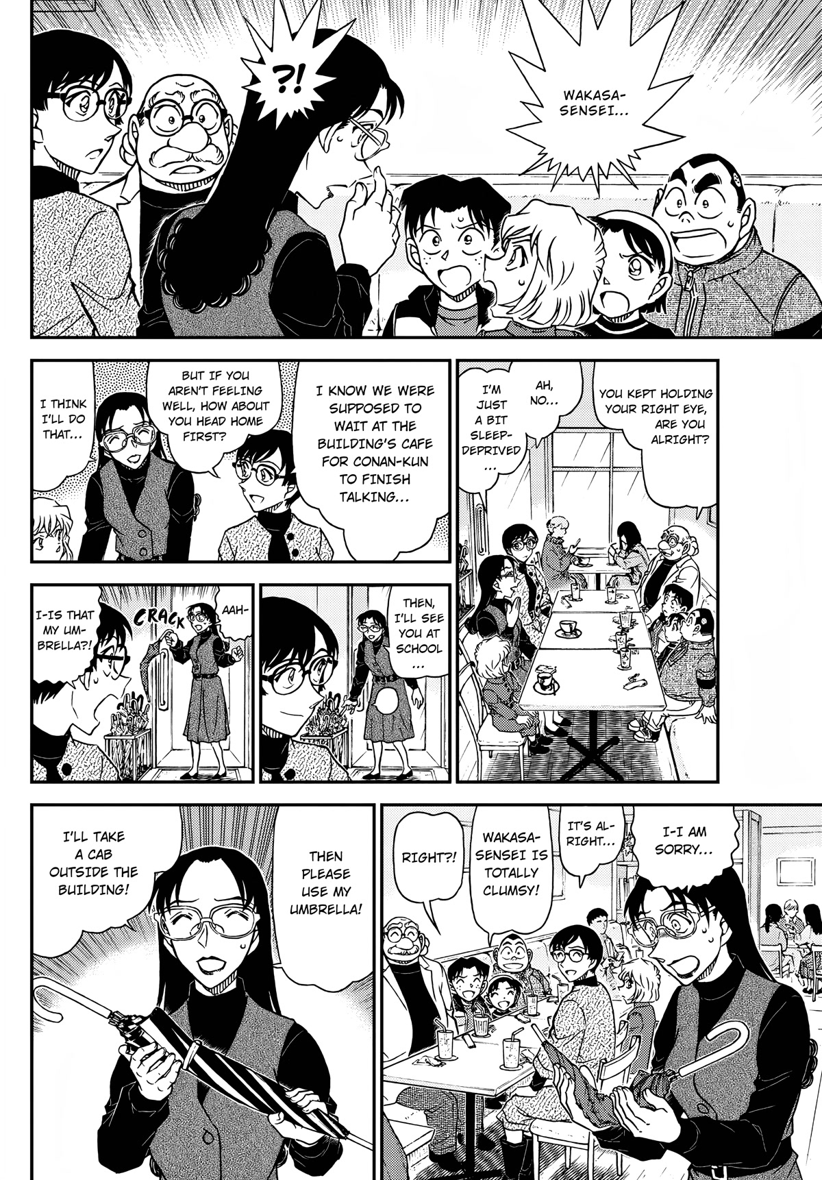 Detective Conan Chapter 1106 page 8 - Chapter 1106: The Sharp-eyed Devil