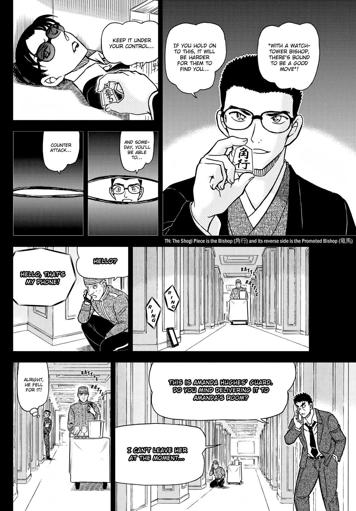 Detective Conan Chapter 1107 page 10 - Chapter 1107: The Watchtower Bishop