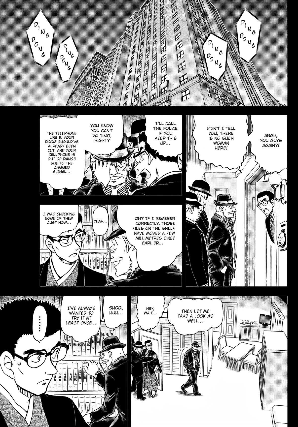 Detective Conan Chapter 1107 page 11 - Chapter 1107: The Watchtower Bishop