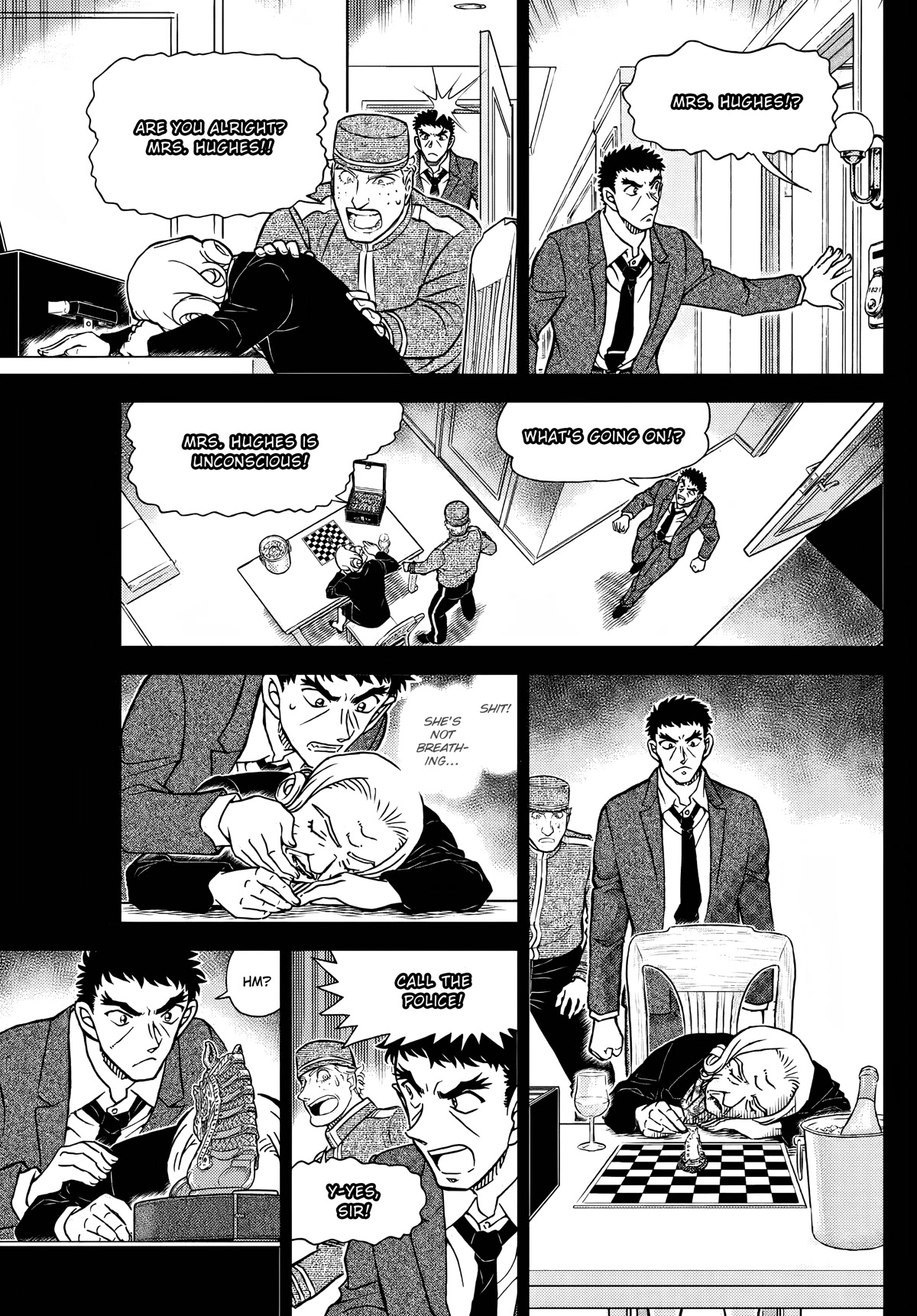 Detective Conan Chapter 1107 page 13 - Chapter 1107: The Watchtower Bishop