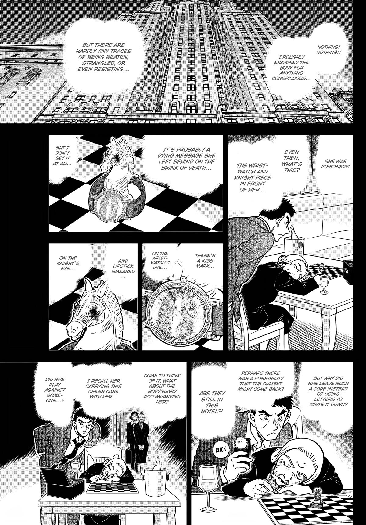 Detective Conan Chapter 1107 page 15 - Chapter 1107: The Watchtower Bishop