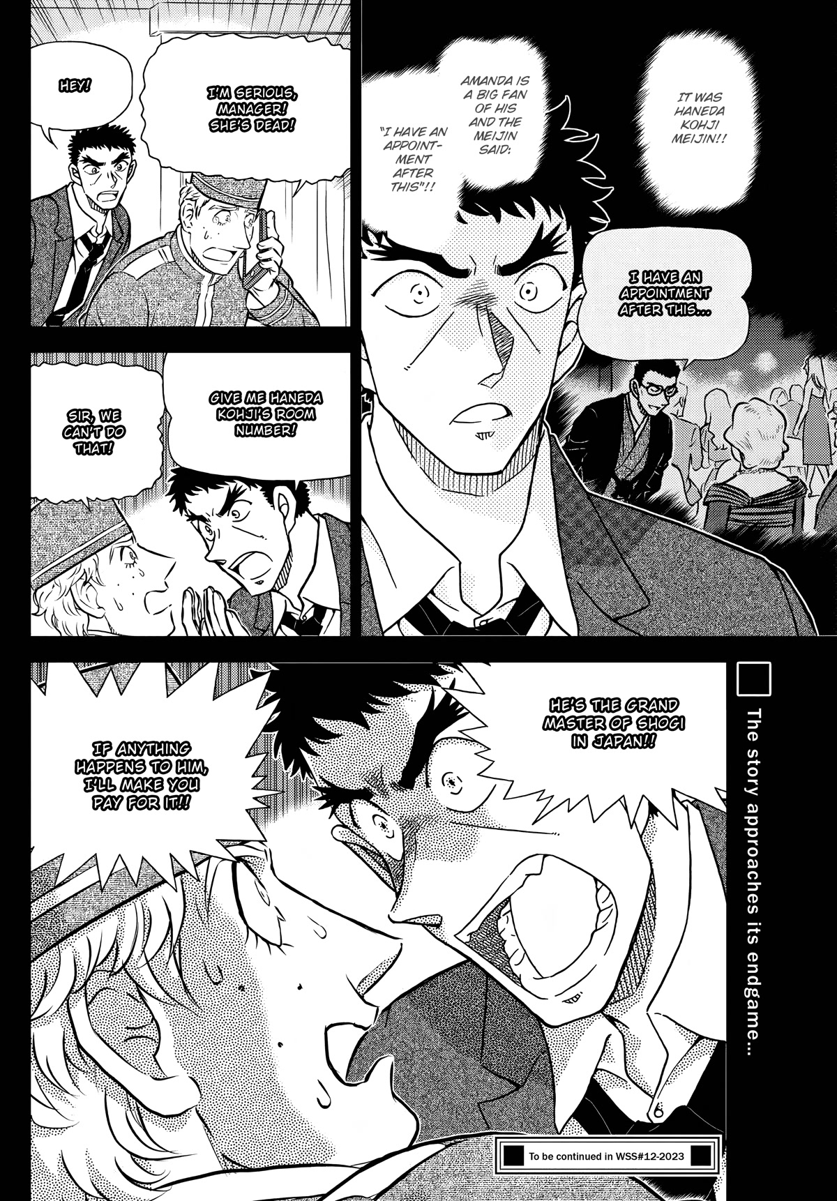 Detective Conan Chapter 1107 page 16 - Chapter 1107: The Watchtower Bishop