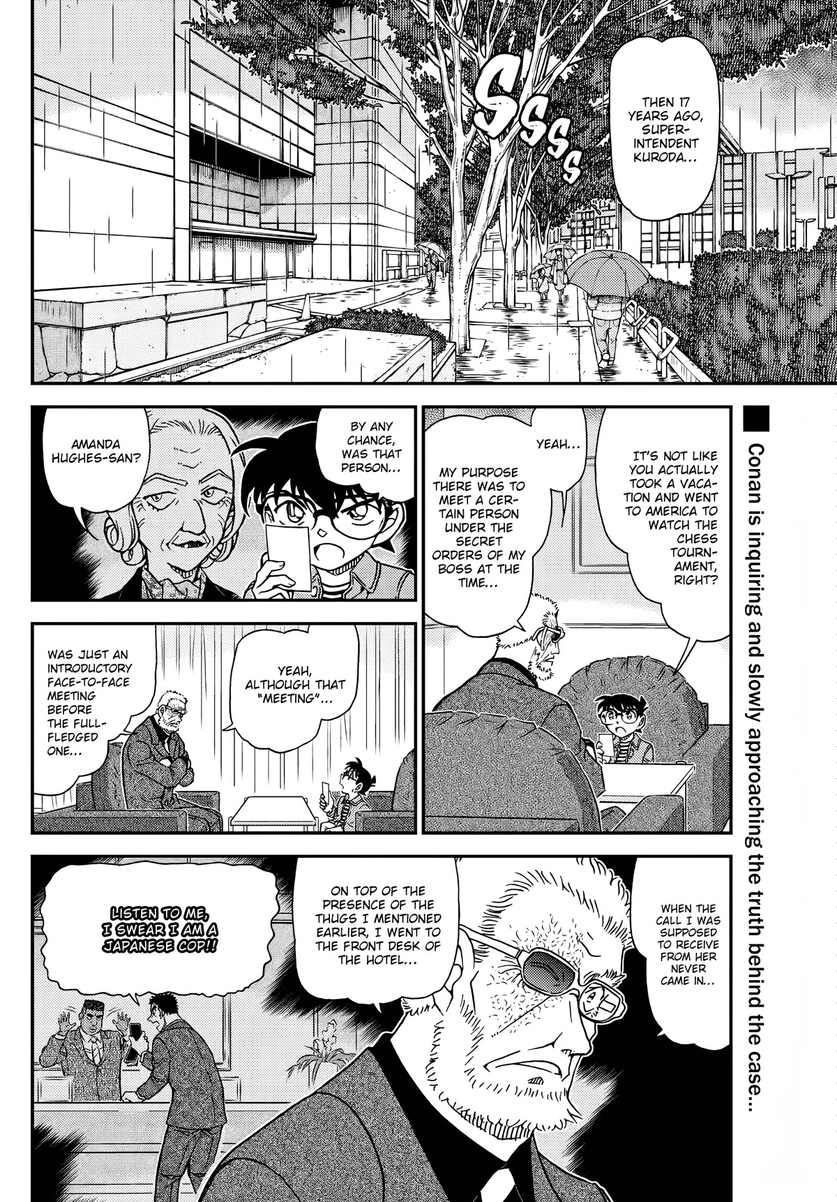Detective Conan Chapter 1107 page 2 - Chapter 1107: The Watchtower Bishop