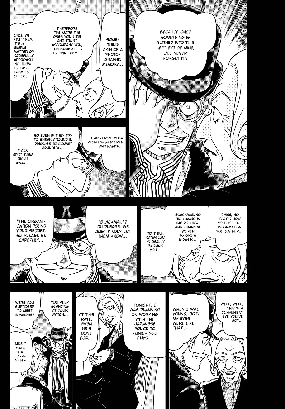 Detective Conan Chapter 1107 page 4 - Chapter 1107: The Watchtower Bishop