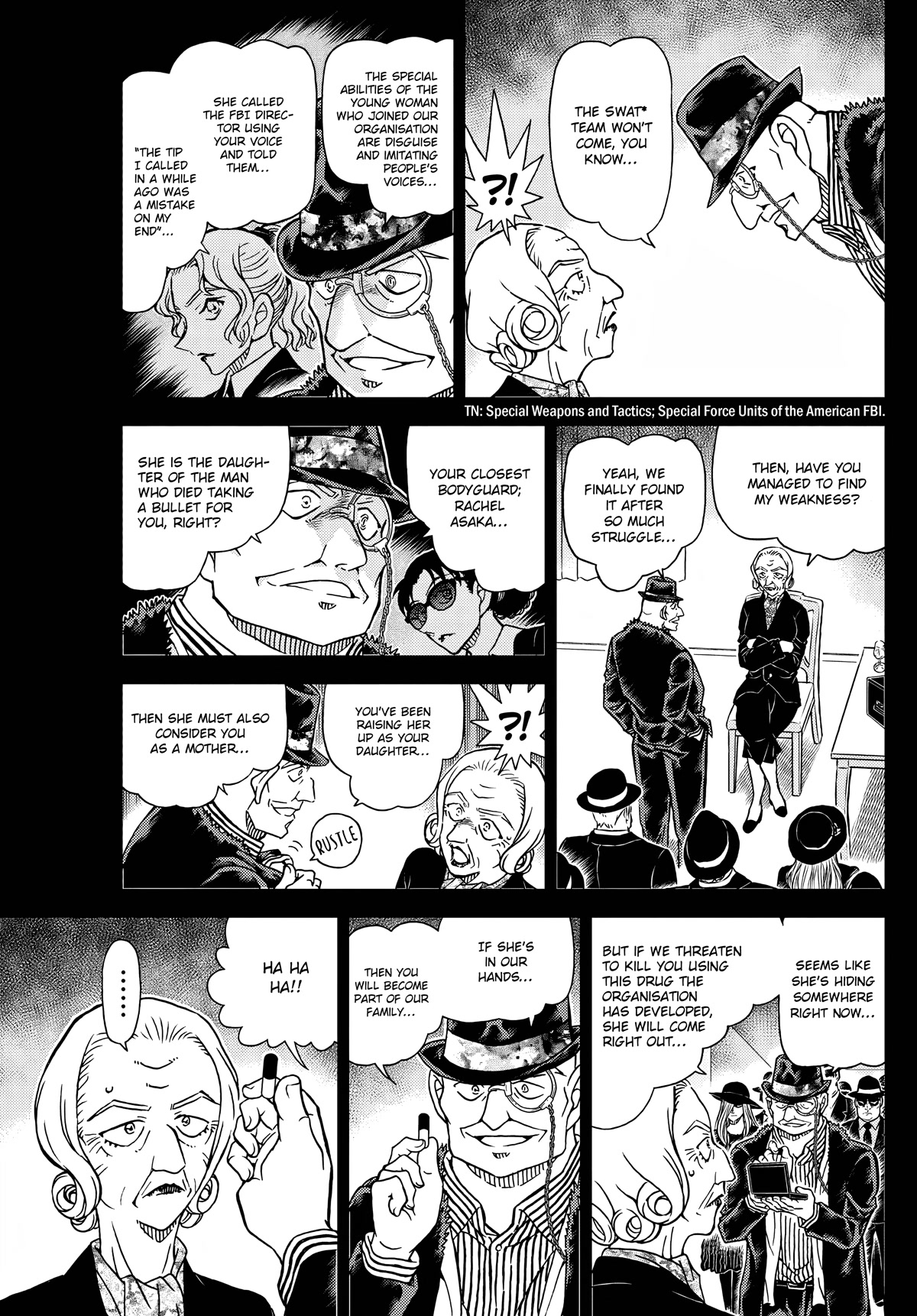 Detective Conan Chapter 1107 page 5 - Chapter 1107: The Watchtower Bishop