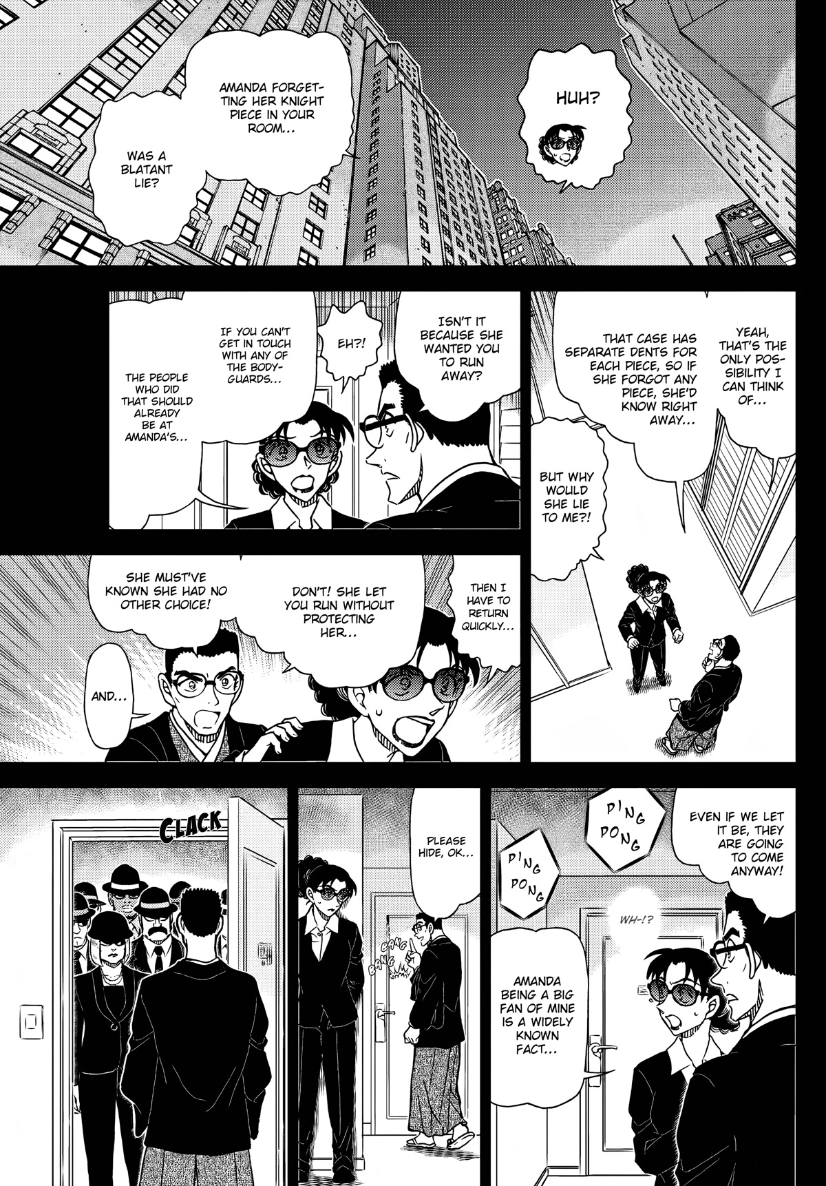 Detective Conan Chapter 1107 page 7 - Chapter 1107: The Watchtower Bishop