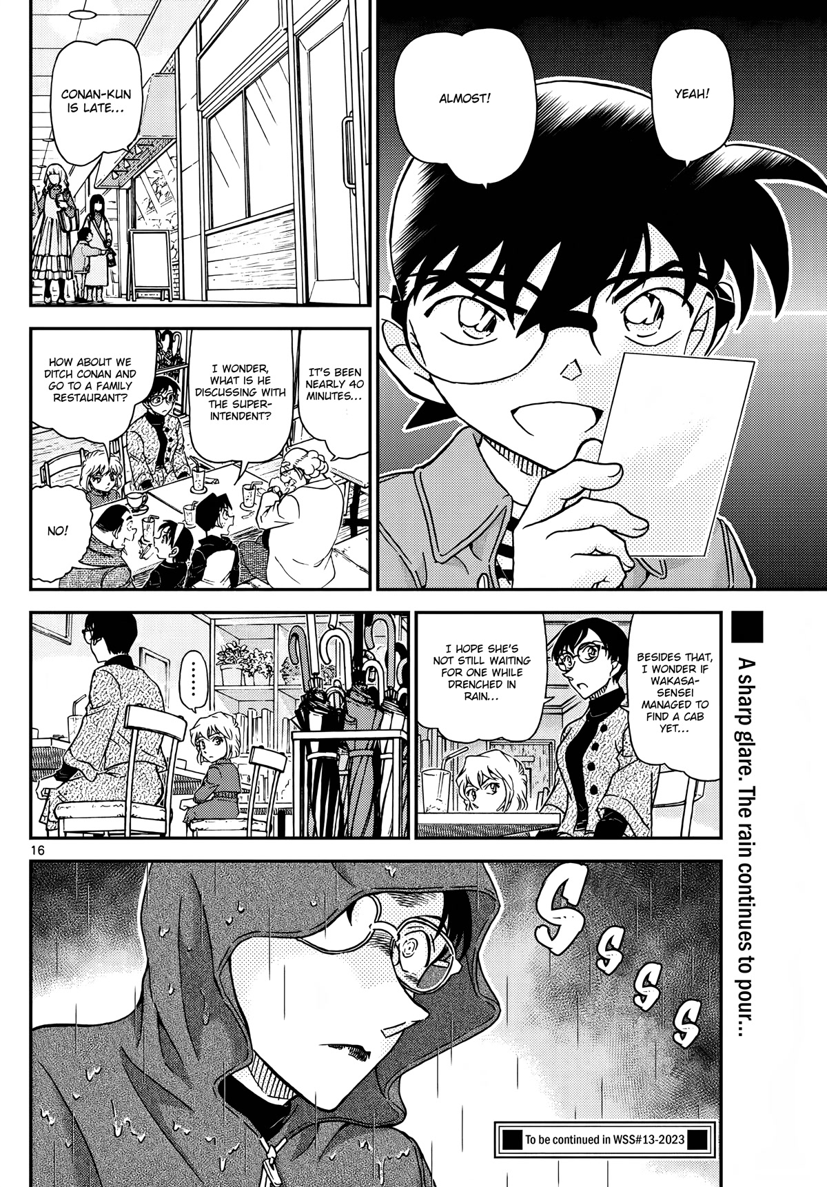 Detective Conan Chapter 1108 page 16 - Chapter 1108: The Meijin's Enclosure