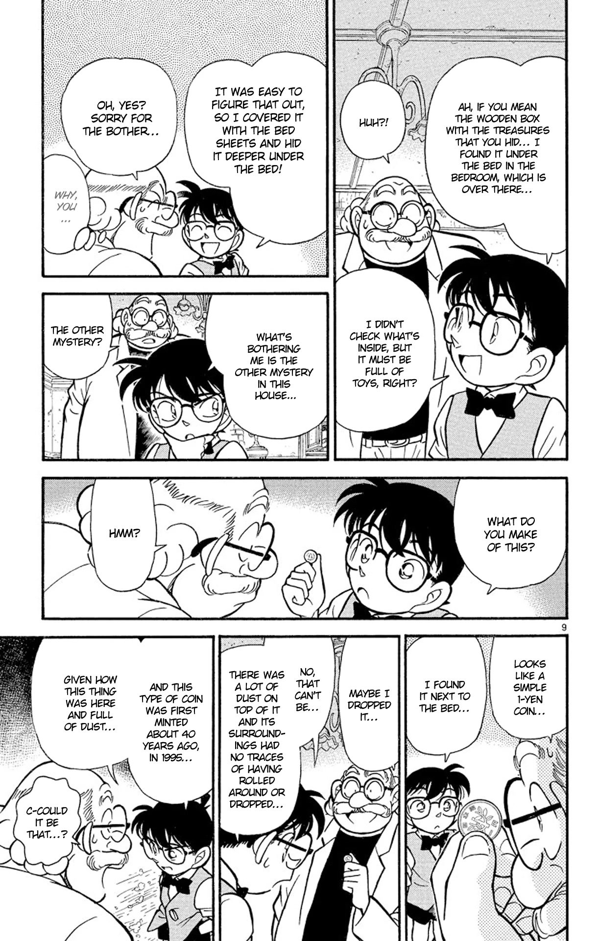 Detective Conan Chapter 111 page 10 - Chapter 111: The Professor's Treasure Chest