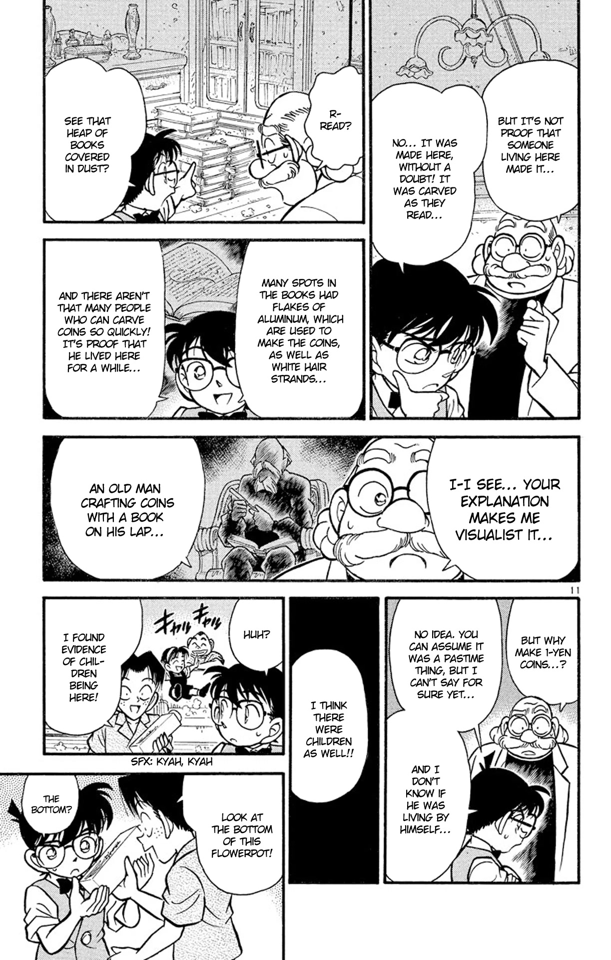 Detective Conan Chapter 111 page 12 - Chapter 111: The Professor's Treasure Chest