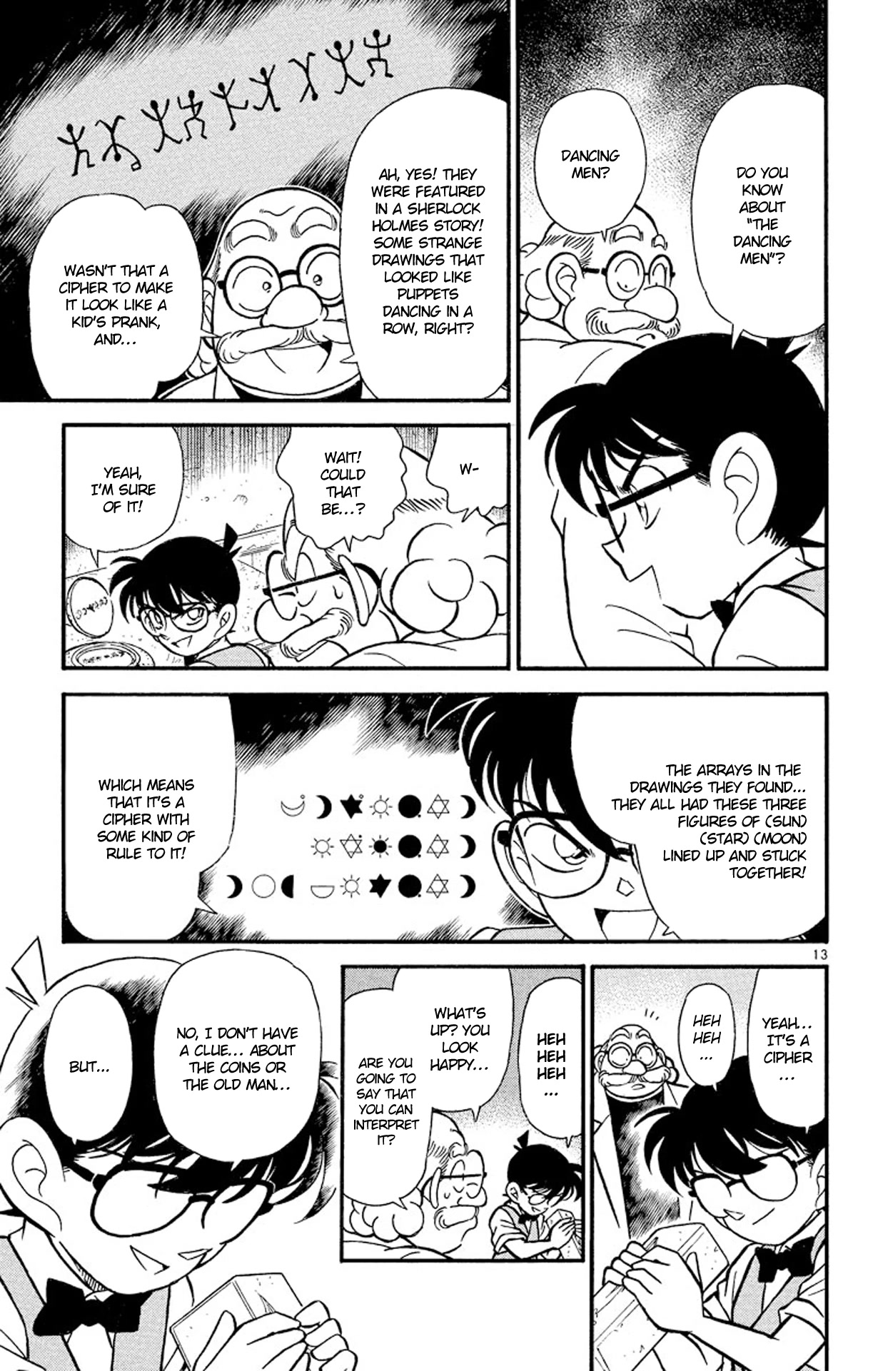 Detective Conan Chapter 111 page 14 - Chapter 111: The Professor's Treasure Chest