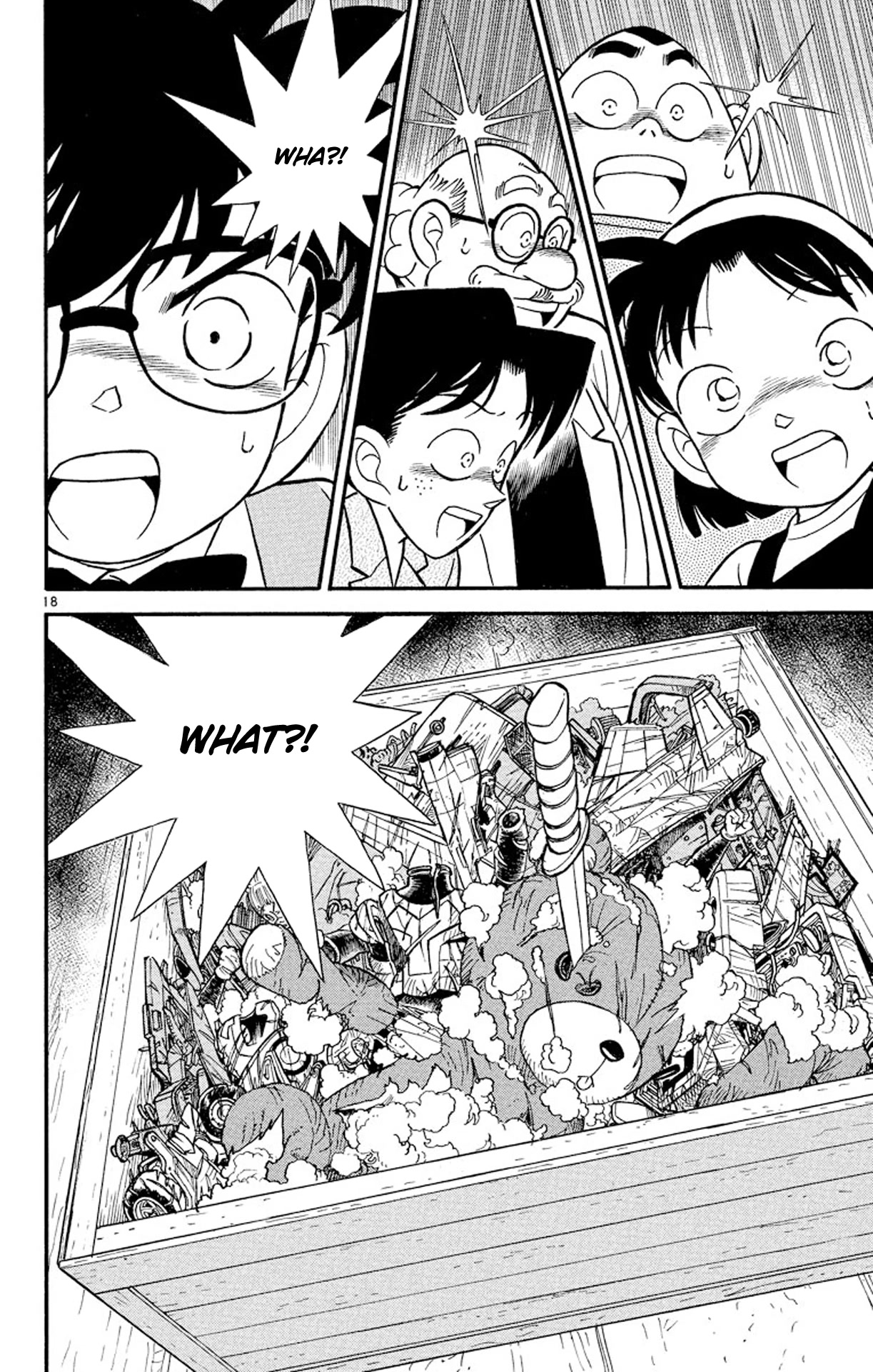 Detective Conan Chapter 111 page 19 - Chapter 111: The Professor's Treasure Chest