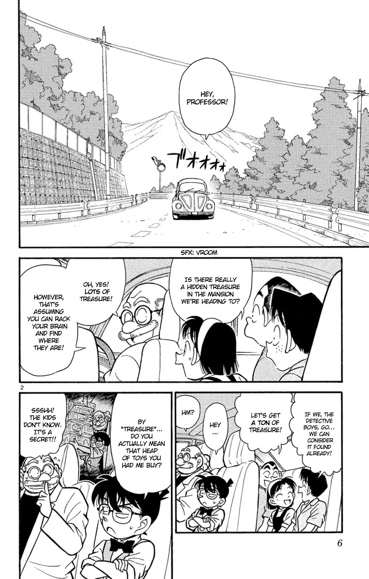 Detective Conan Chapter 111 page 3 - Chapter 111: The Professor's Treasure Chest