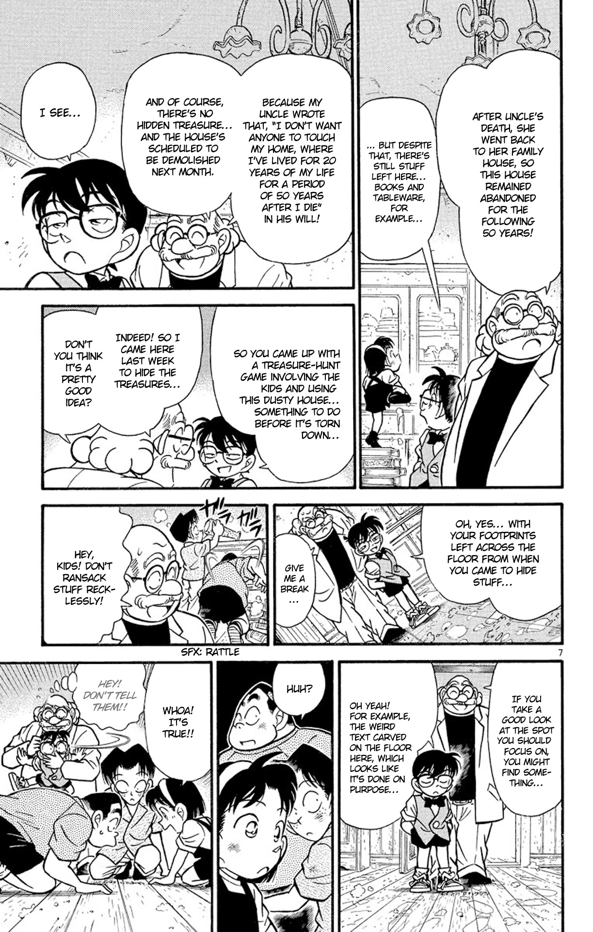Detective Conan Chapter 111 page 8 - Chapter 111: The Professor's Treasure Chest