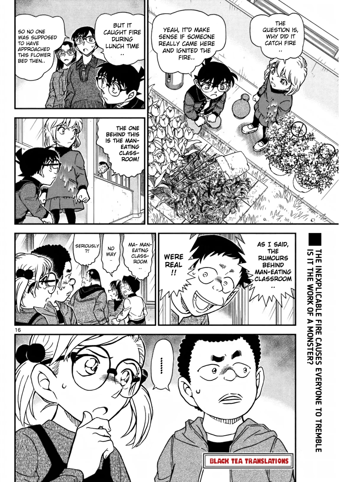 Detective Conan Chapter 1110 page 16 - Chapter 1110: Unsettling Parents’ Visit Day