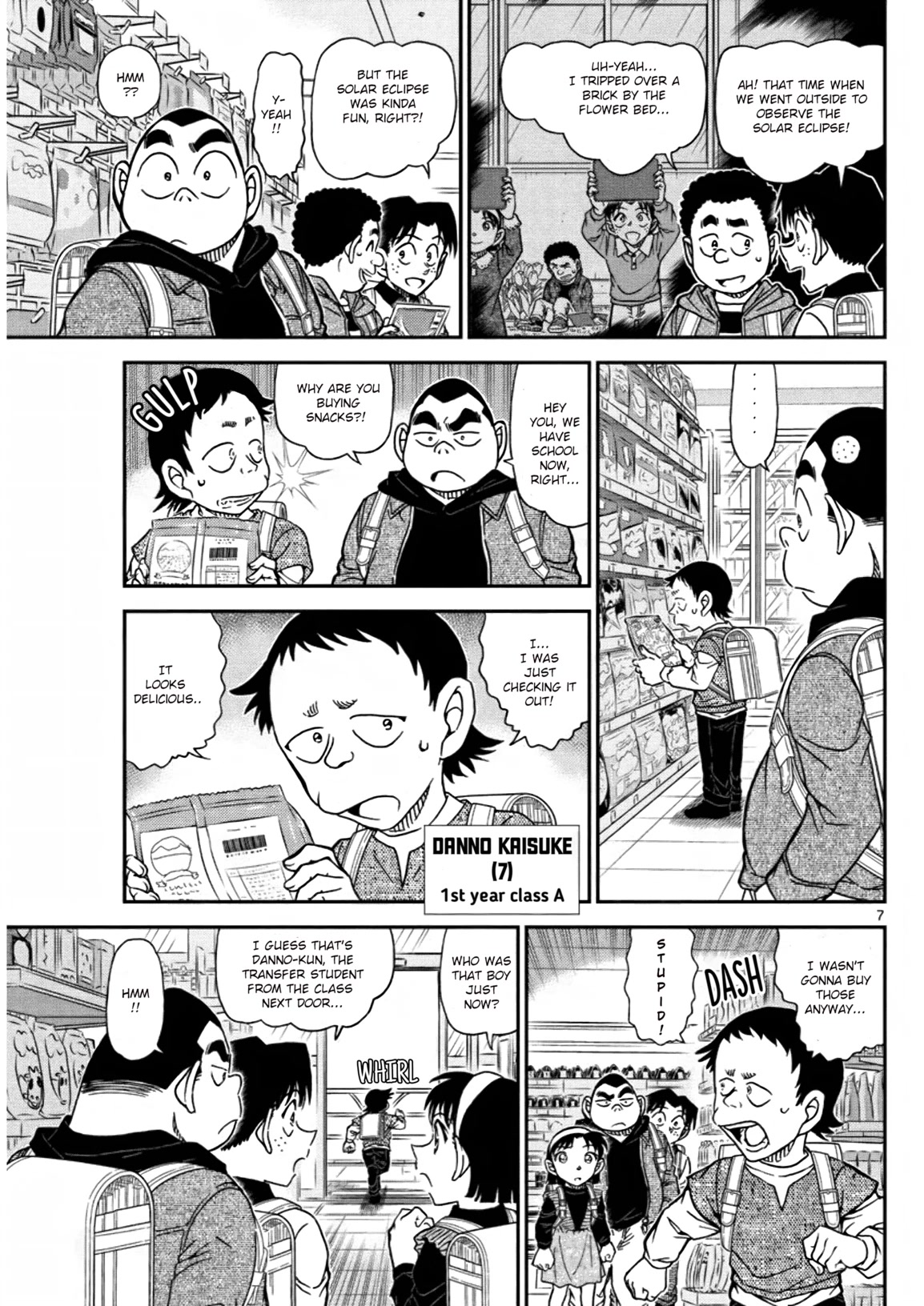 Detective Conan Chapter 1110 page 7 - Chapter 1110: Unsettling Parents’ Visit Day