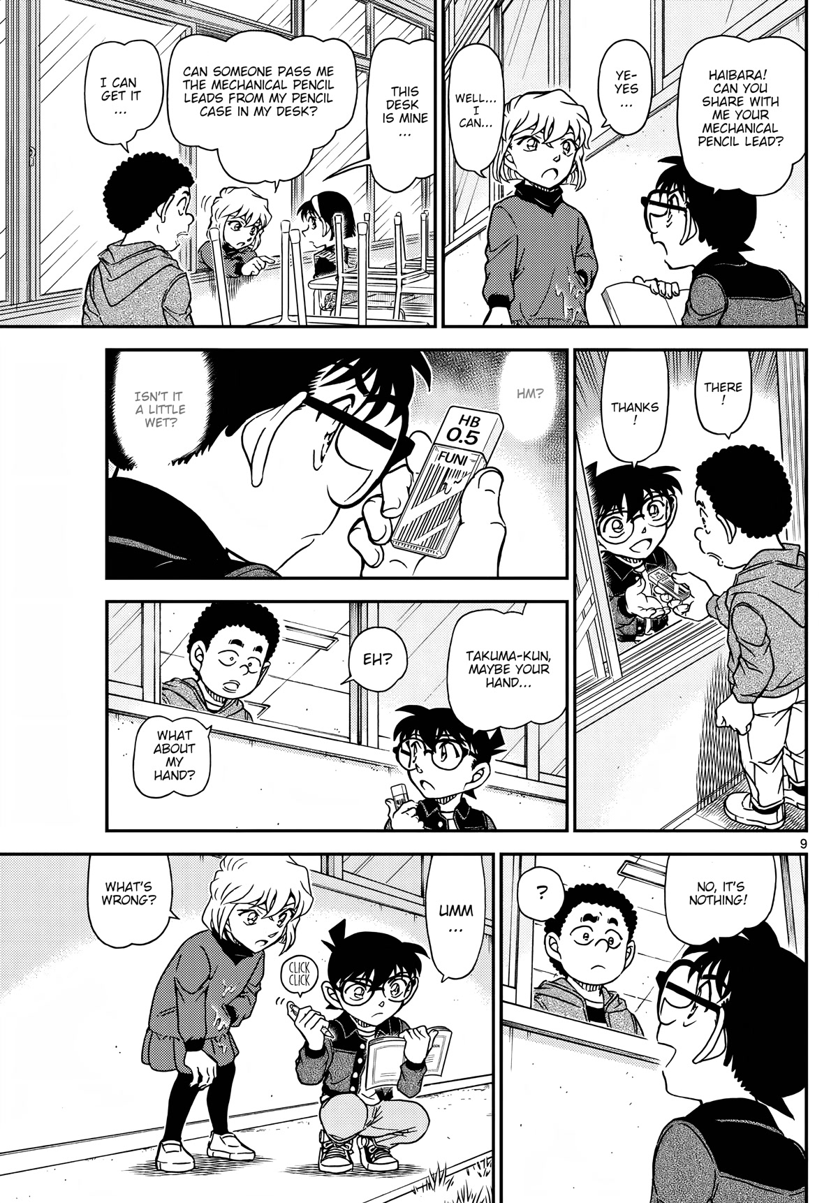 Detective Conan Chapter 1111 page 11 - Chapter 1111: Mystery of The Flowerbed