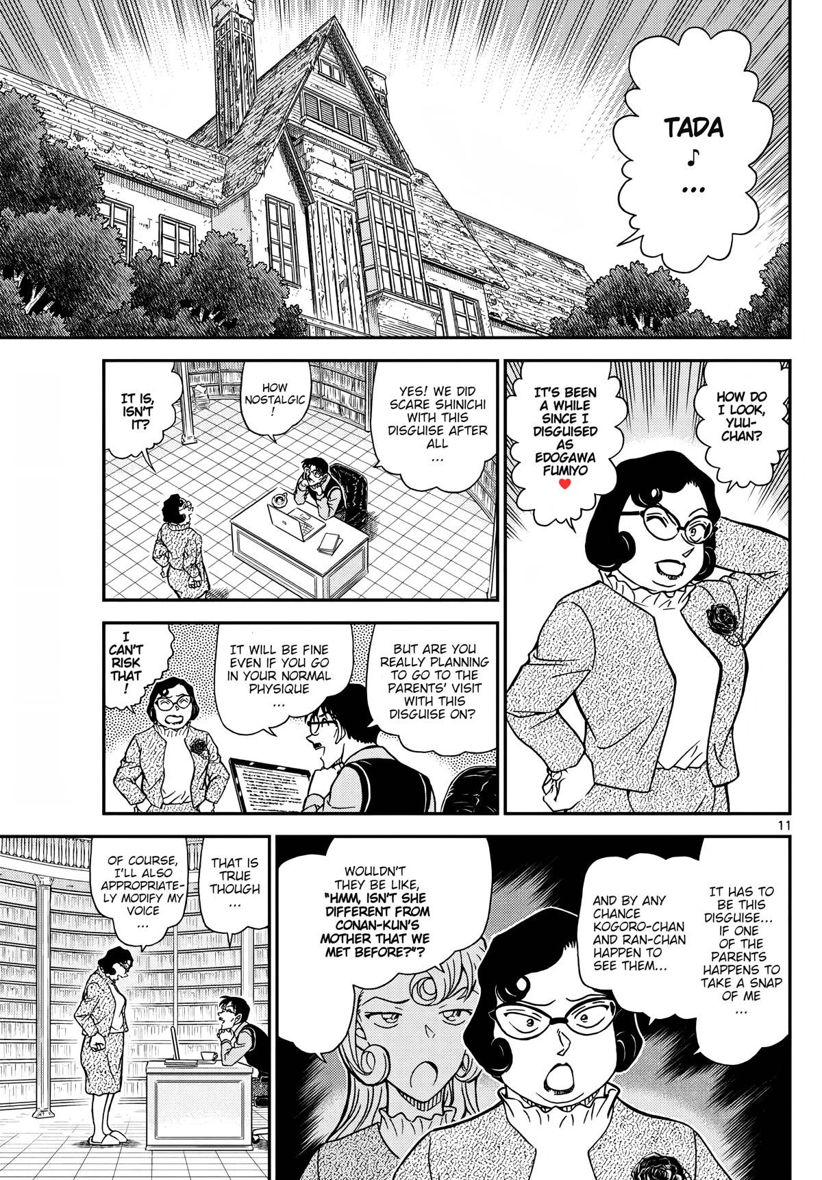 Detective Conan Chapter 1111 page 13 - Chapter 1111: Mystery of The Flowerbed