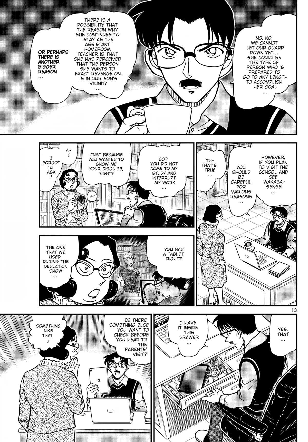 Detective Conan Chapter 1111 page 15 - Chapter 1111: Mystery of The Flowerbed