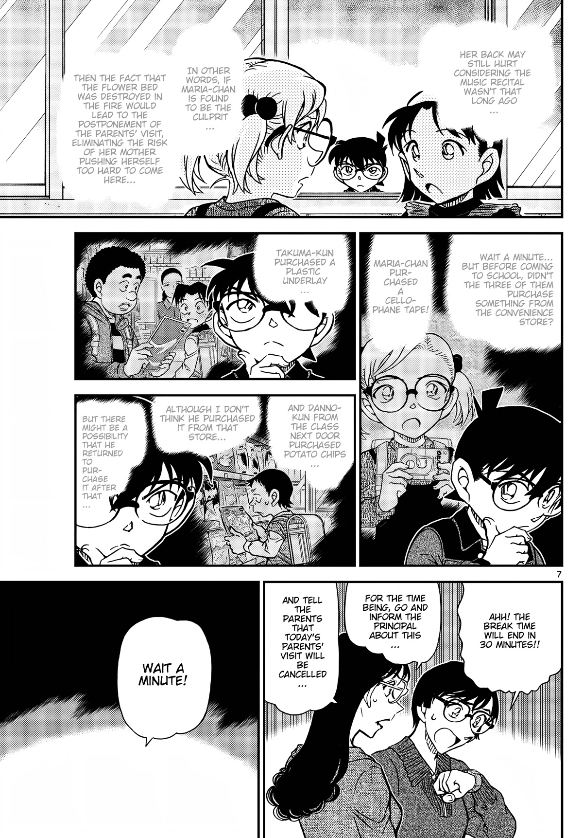 Detective Conan Chapter 1111 page 9 - Chapter 1111: Mystery of The Flowerbed