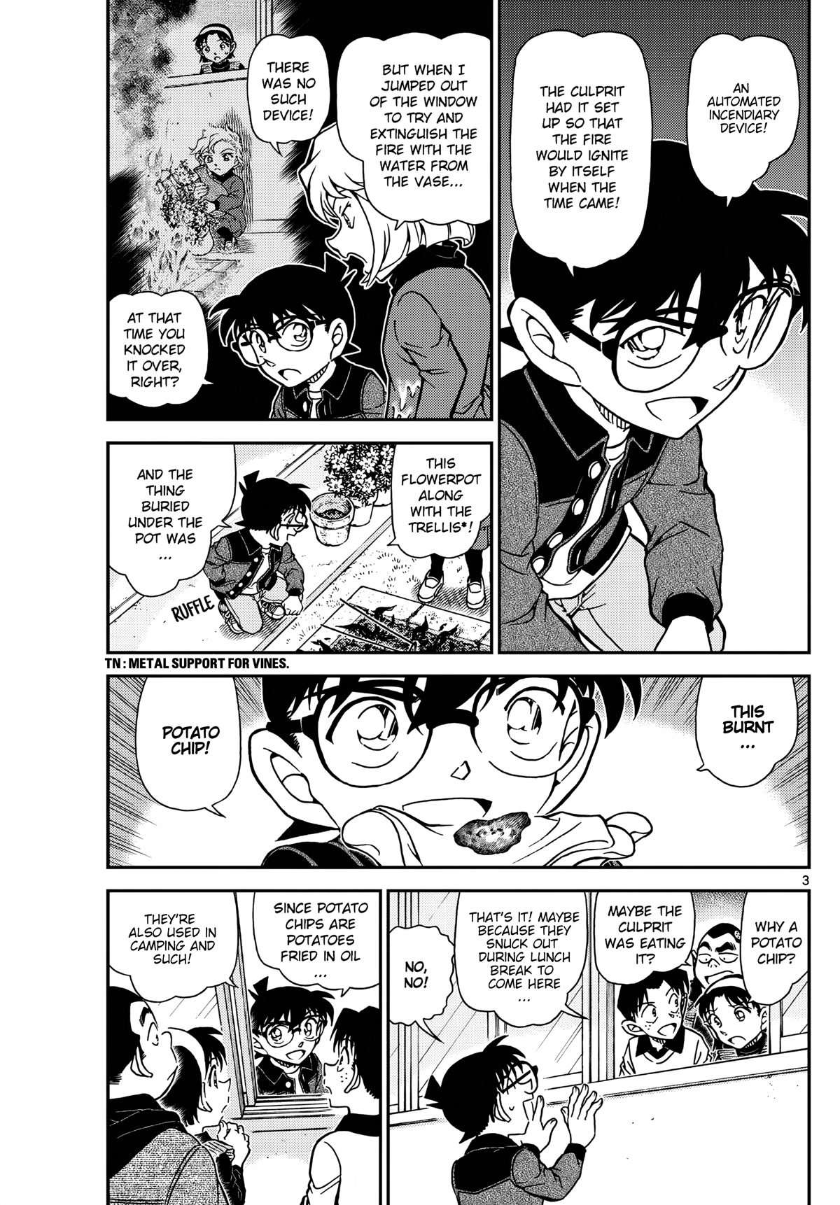 Detective Conan Chapter 1112 page 4 - Chapter 1112: The Spilled Truth