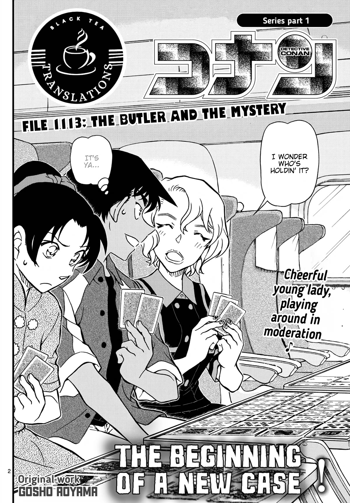 Detective Conan Chapter 1113 page 3 - Chapter 1113: The Butler and The Mystery