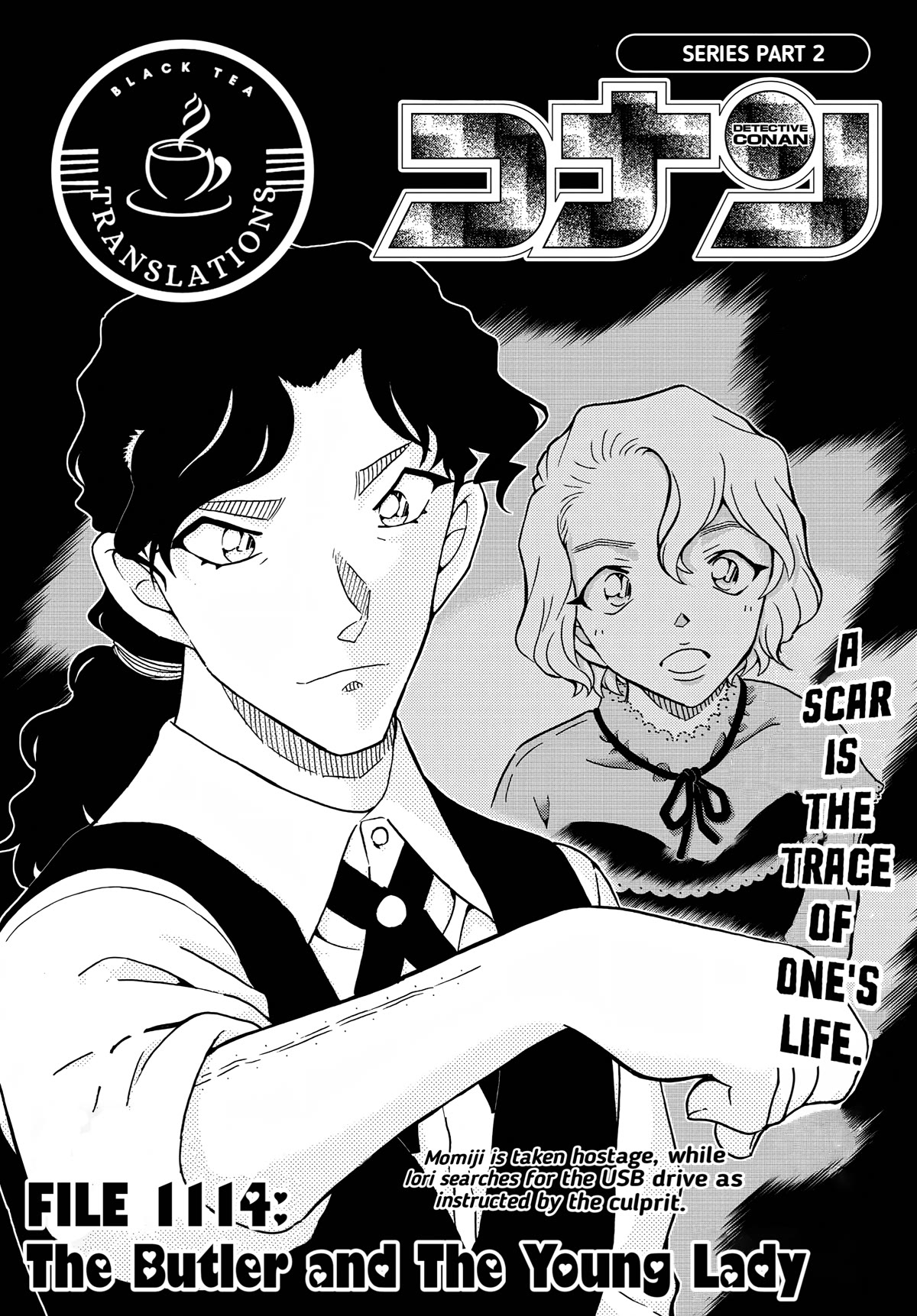 Detective Conan Chapter 1114 page 1 - Chapter 1114: The Butler and The Young Lady