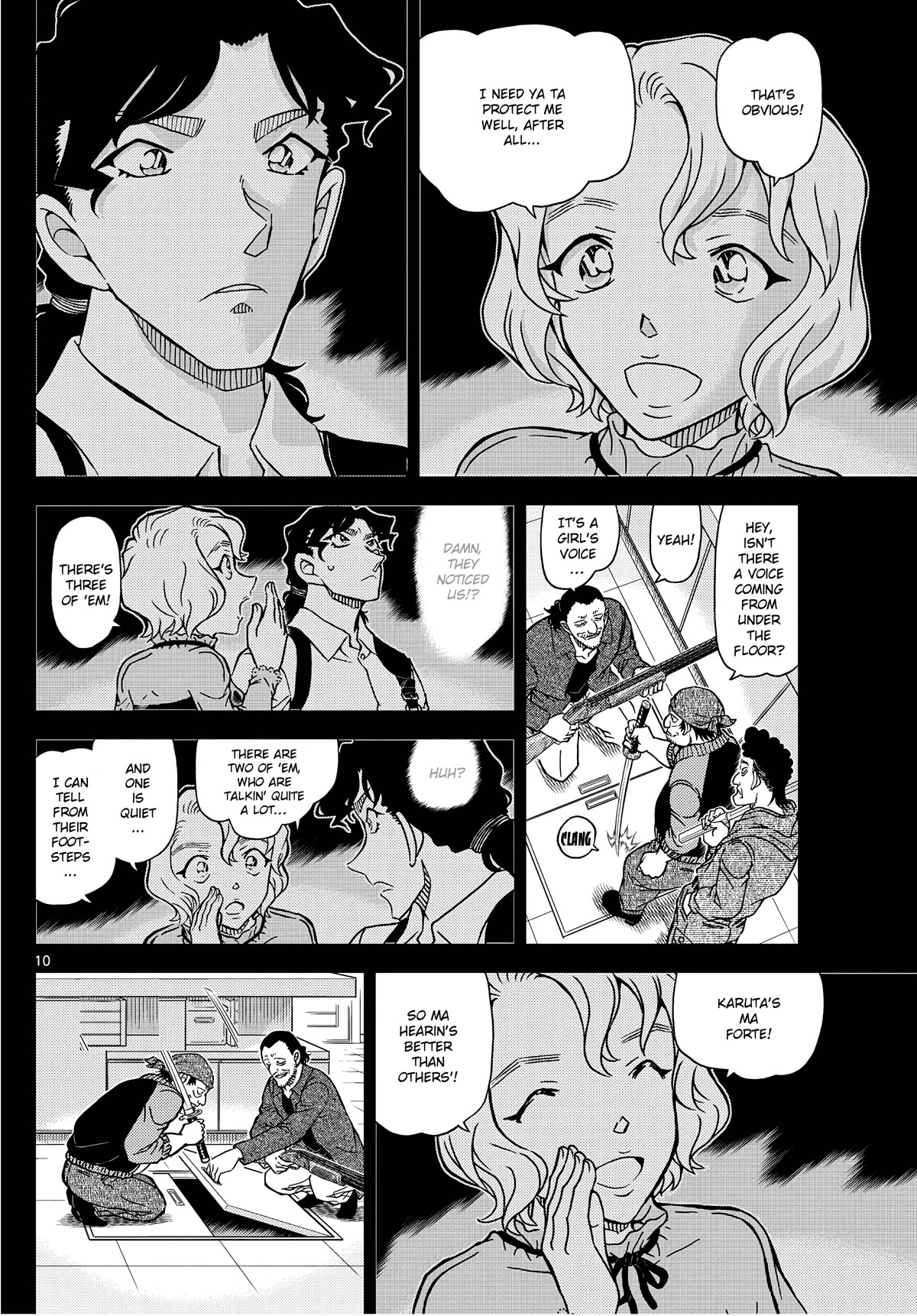 Detective Conan Chapter 1114 page 10 - Chapter 1114: The Butler and The Young Lady