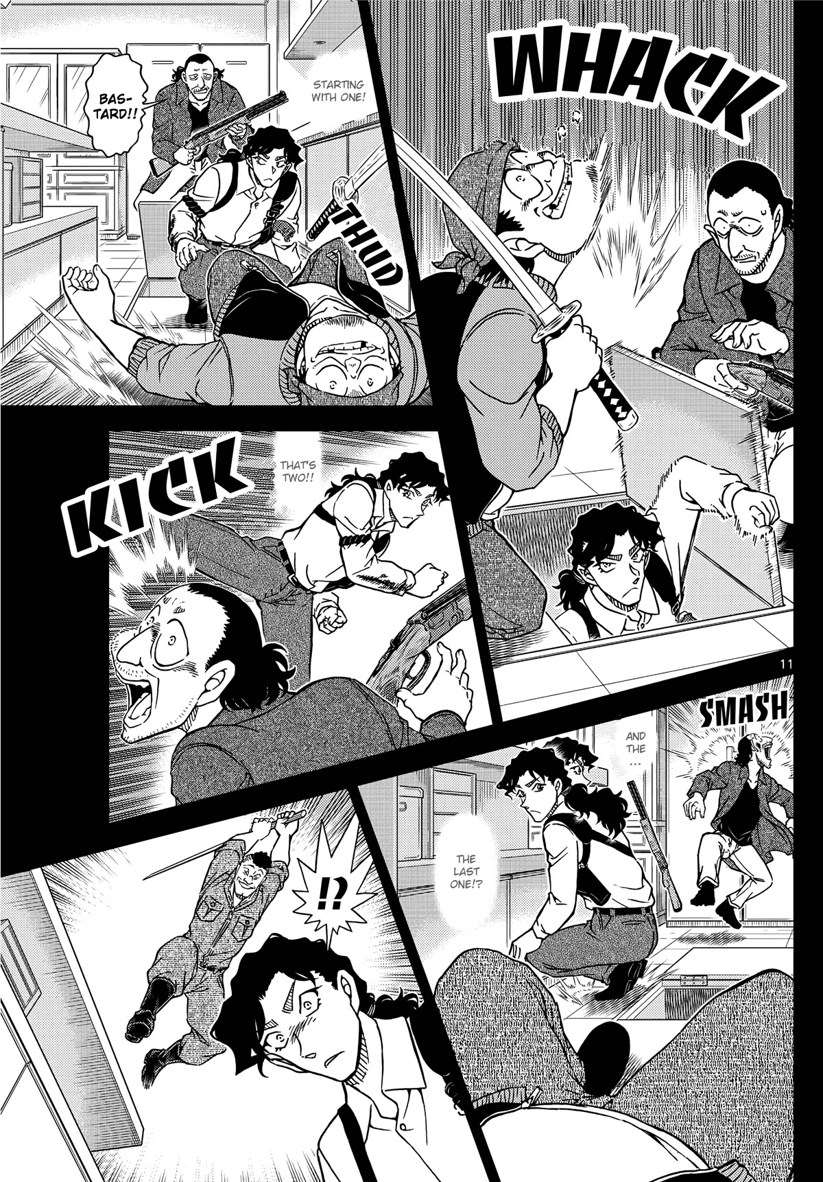 Detective Conan Chapter 1114 page 11 - Chapter 1114: The Butler and The Young Lady