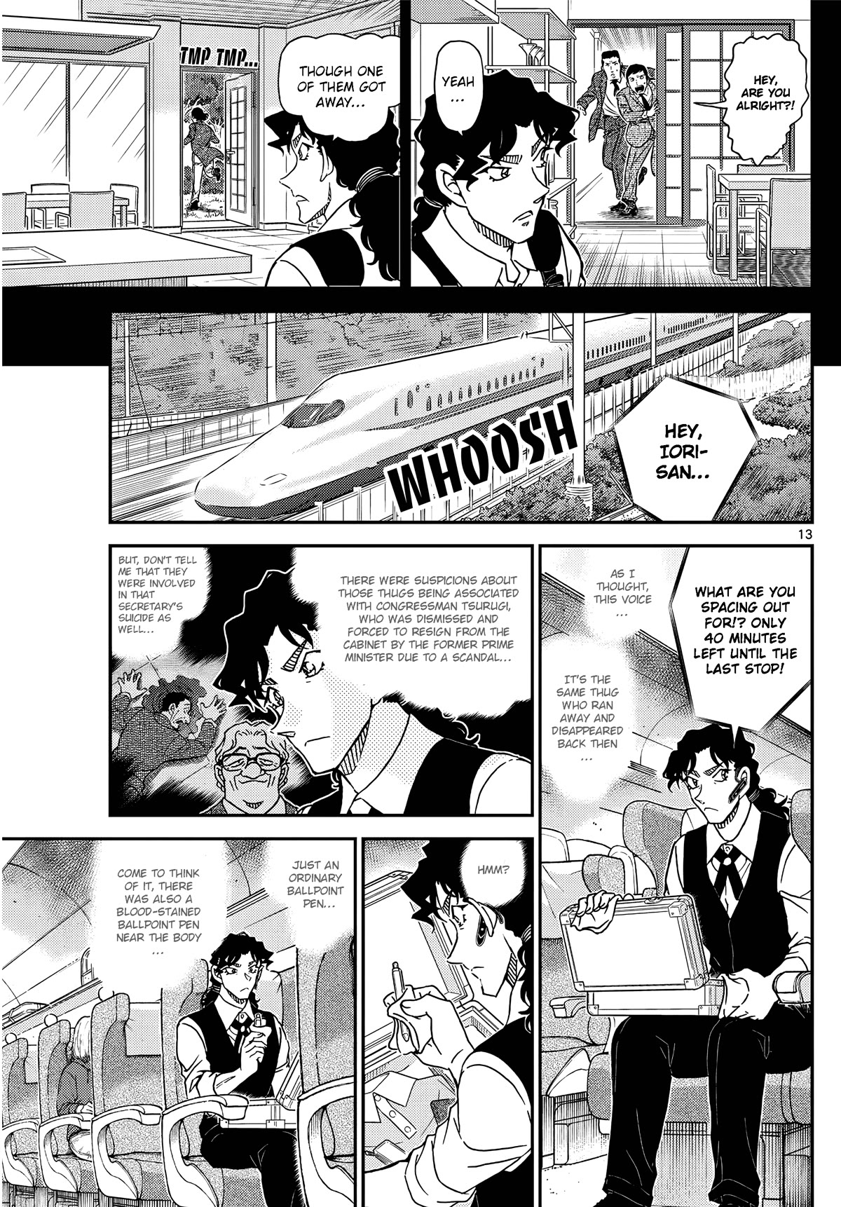 Detective Conan Chapter 1114 page 13 - Chapter 1114: The Butler and The Young Lady