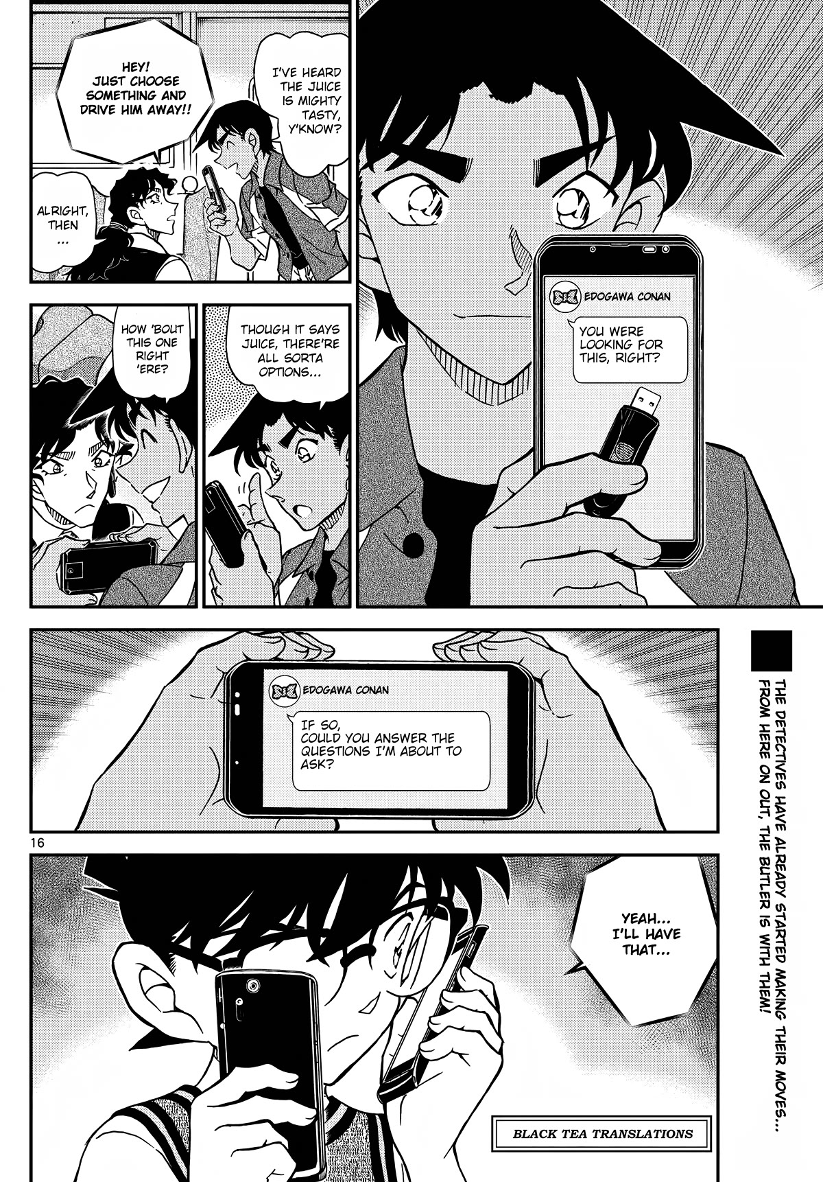 Detective Conan Chapter 1114 page 16 - Chapter 1114: The Butler and The Young Lady