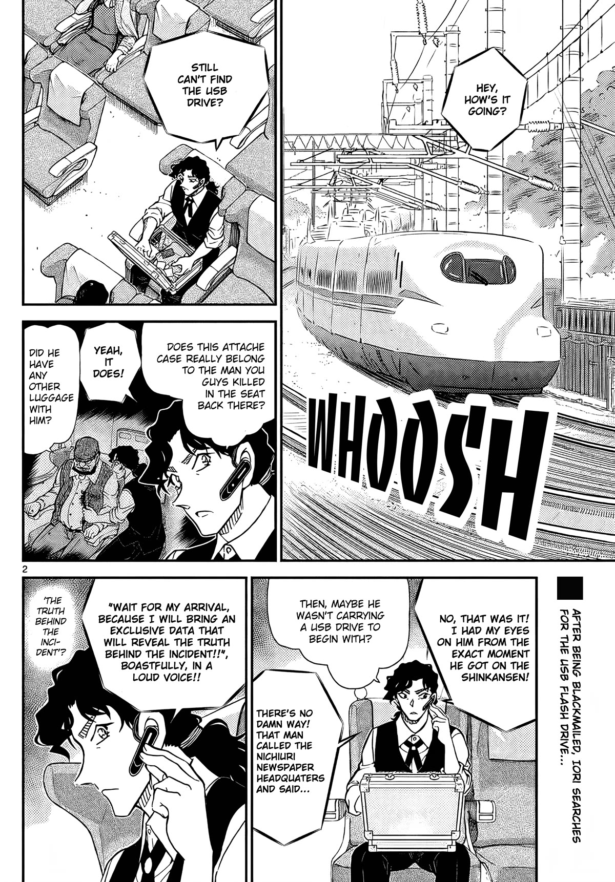 Detective Conan Chapter 1114 page 2 - Chapter 1114: The Butler and The Young Lady