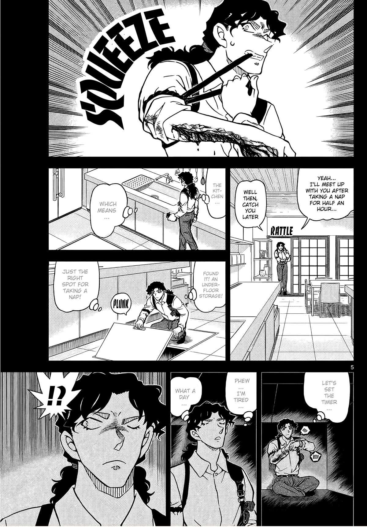 Detective Conan Chapter 1114 page 5 - Chapter 1114: The Butler and The Young Lady