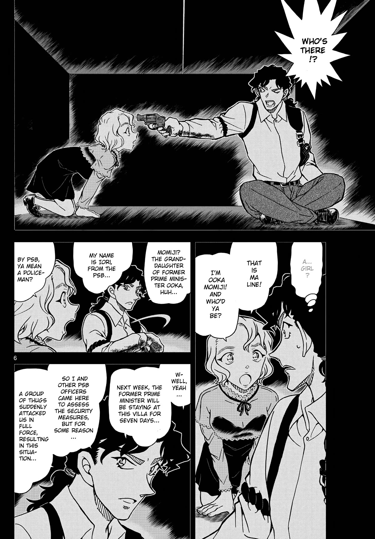 Detective Conan Chapter 1114 page 6 - Chapter 1114: The Butler and The Young Lady