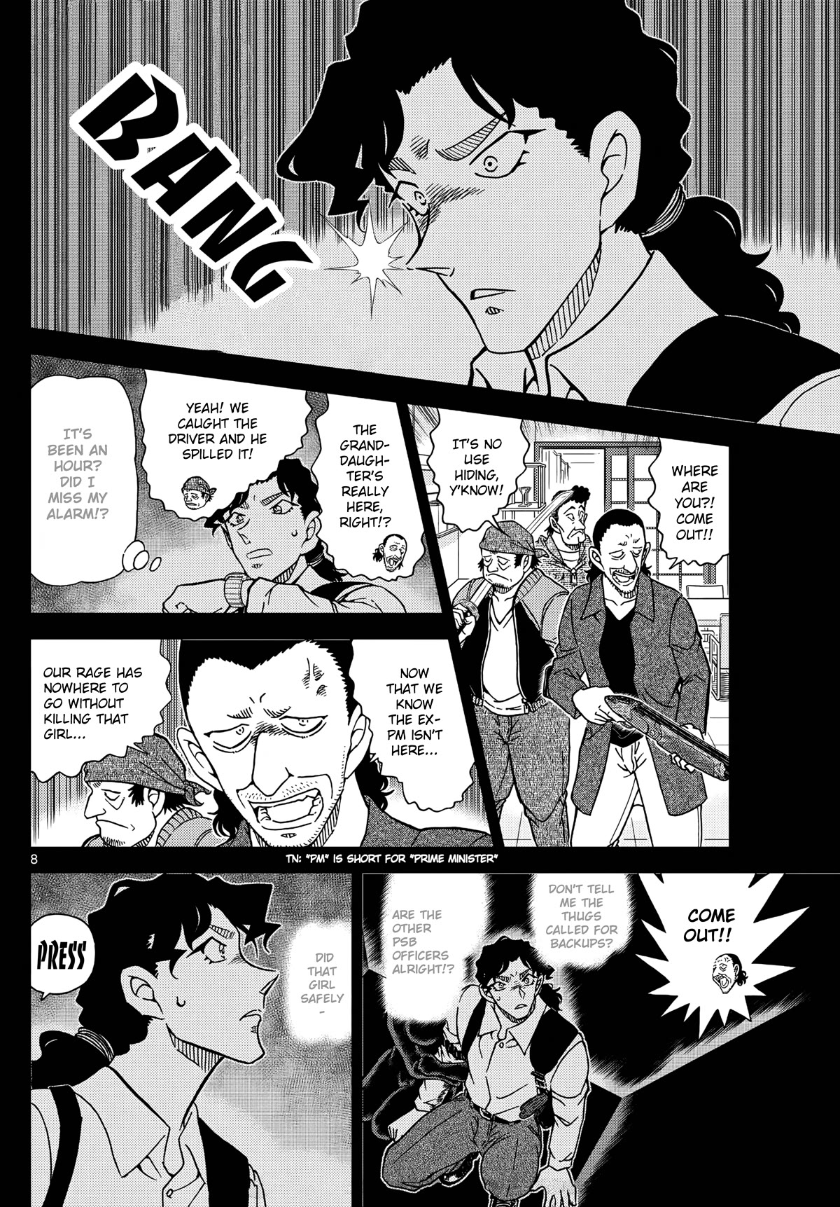 Detective Conan Chapter 1114 page 8 - Chapter 1114: The Butler and The Young Lady