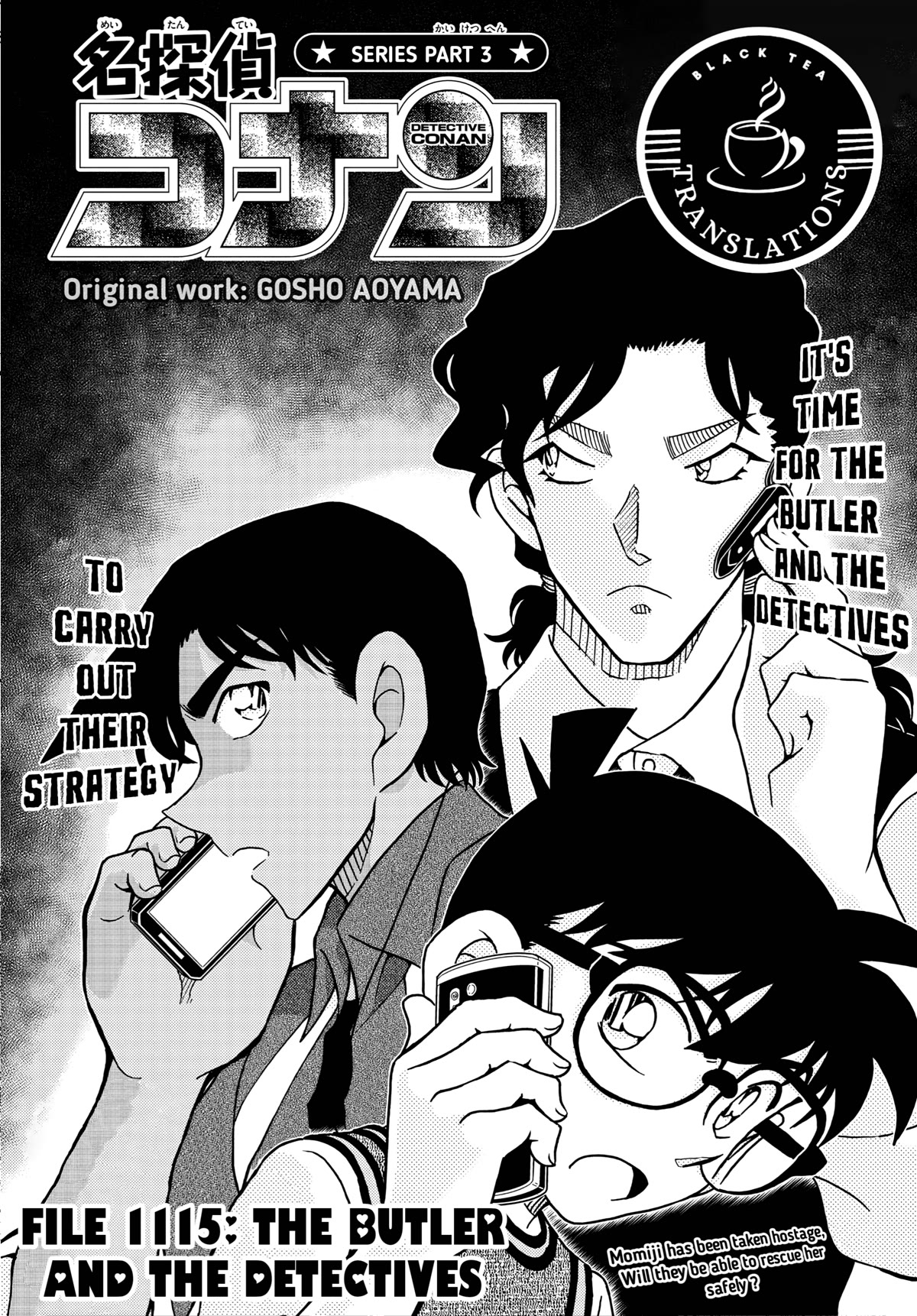 Detective Conan Chapter 1115 page 1 - Chapter 1115: The Butler and The Detectives