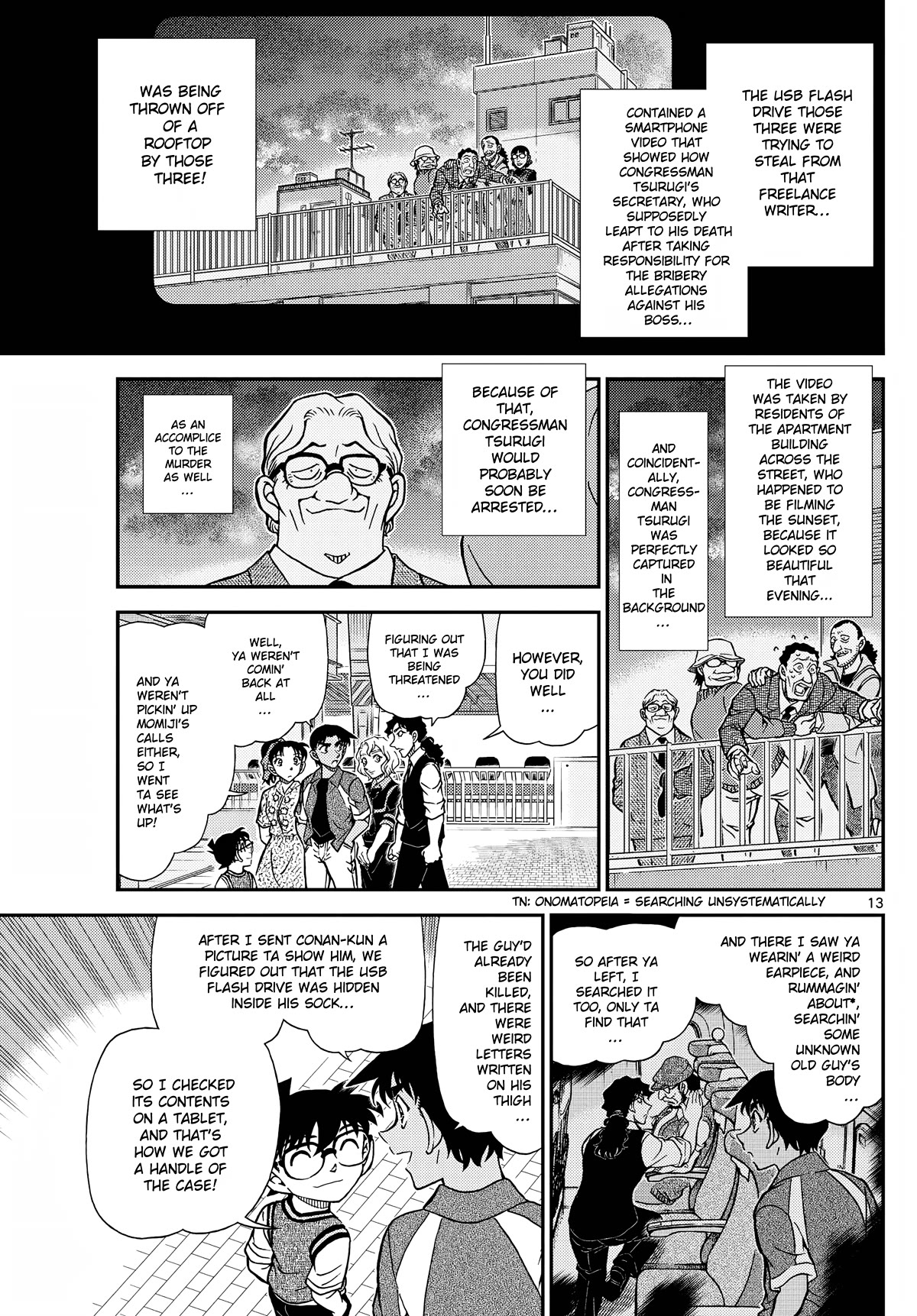 Detective Conan Chapter 1115 page 13 - Chapter 1115: The Butler and The Detectives