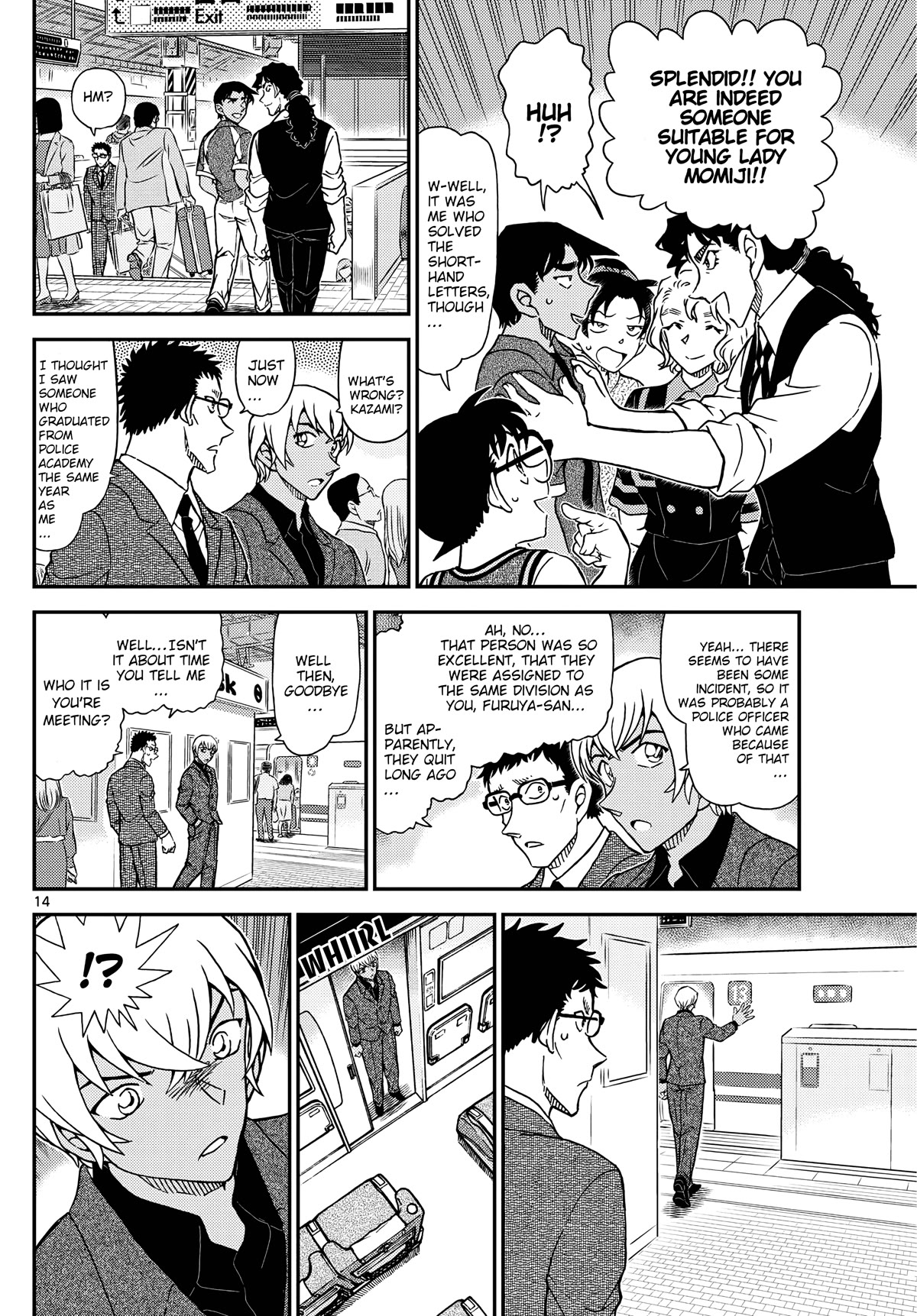 Detective Conan Chapter 1115 page 14 - Chapter 1115: The Butler and The Detectives