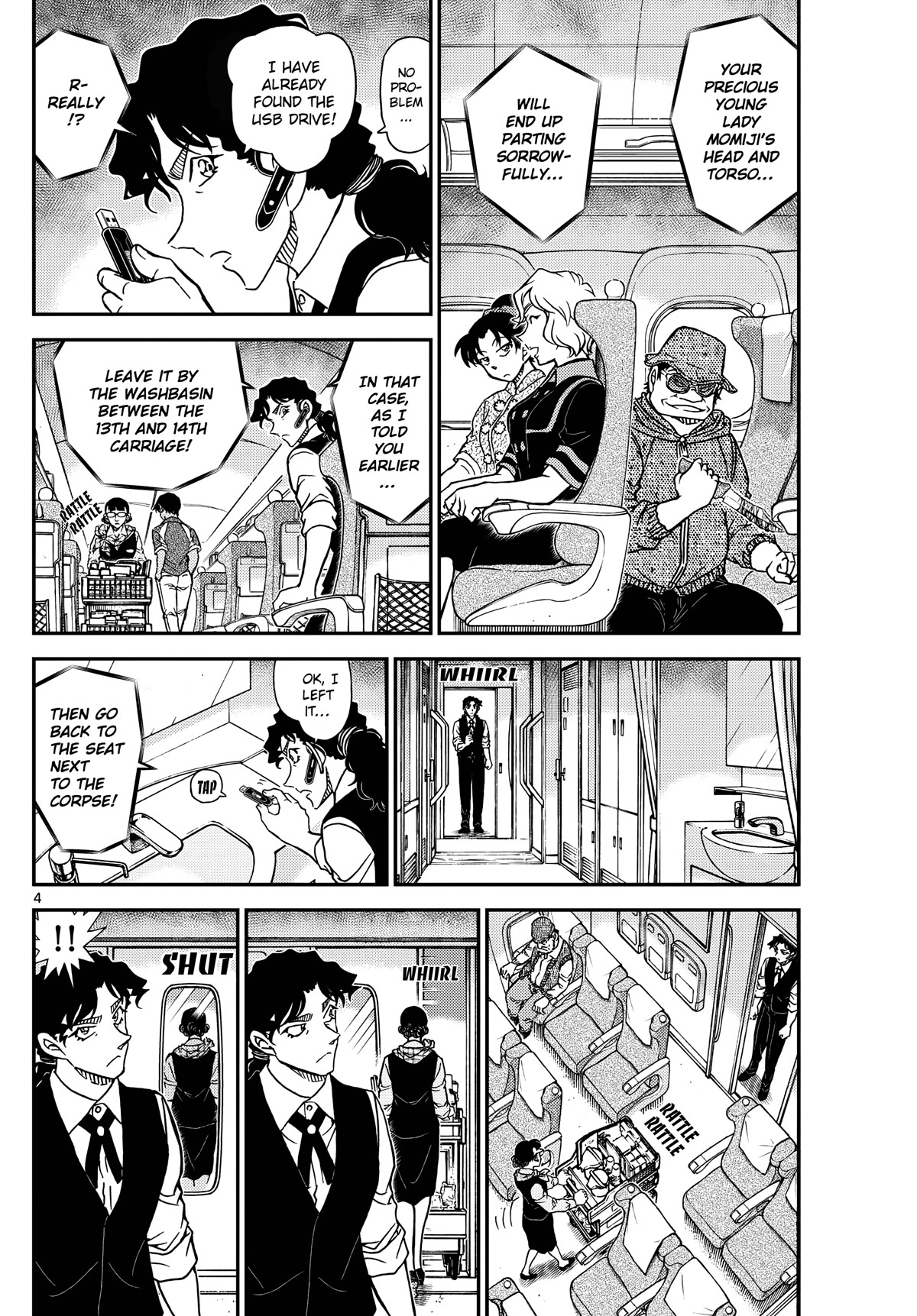 Detective Conan Chapter 1115 page 4 - Chapter 1115: The Butler and The Detectives
