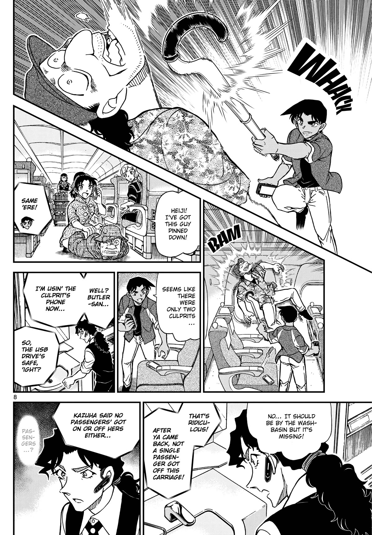 Detective Conan Chapter 1115 page 8 - Chapter 1115: The Butler and The Detectives
