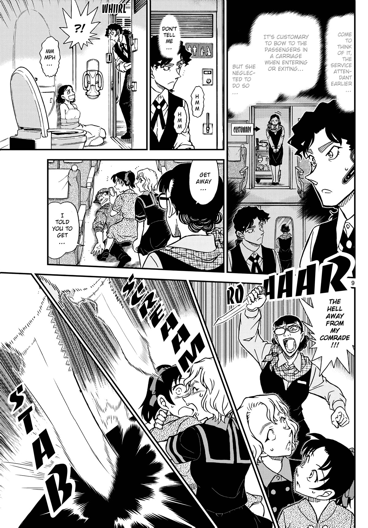 Detective Conan Chapter 1115 page 9 - Chapter 1115: The Butler and The Detectives