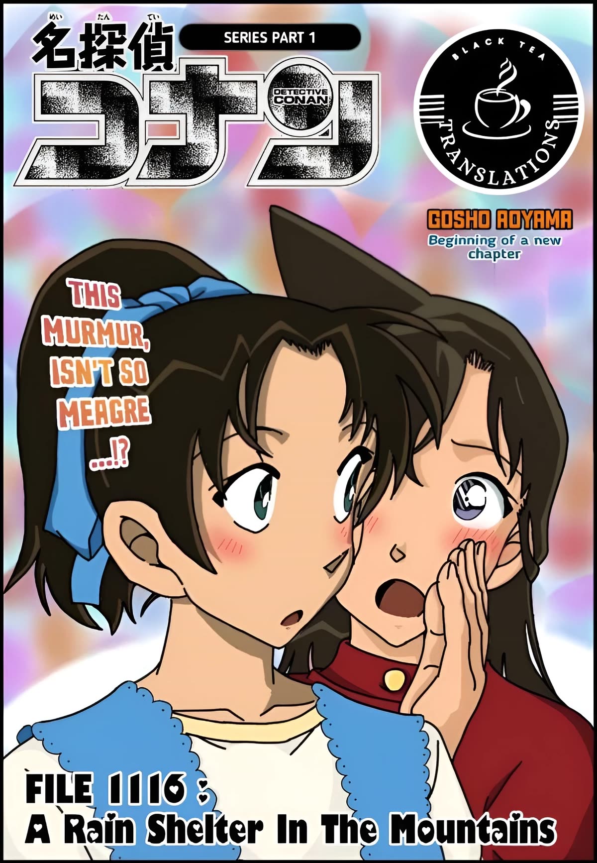 Detective Conan Chapter 1116 page 1 - Chapter 1116: A Rain Shelter In The Mountains